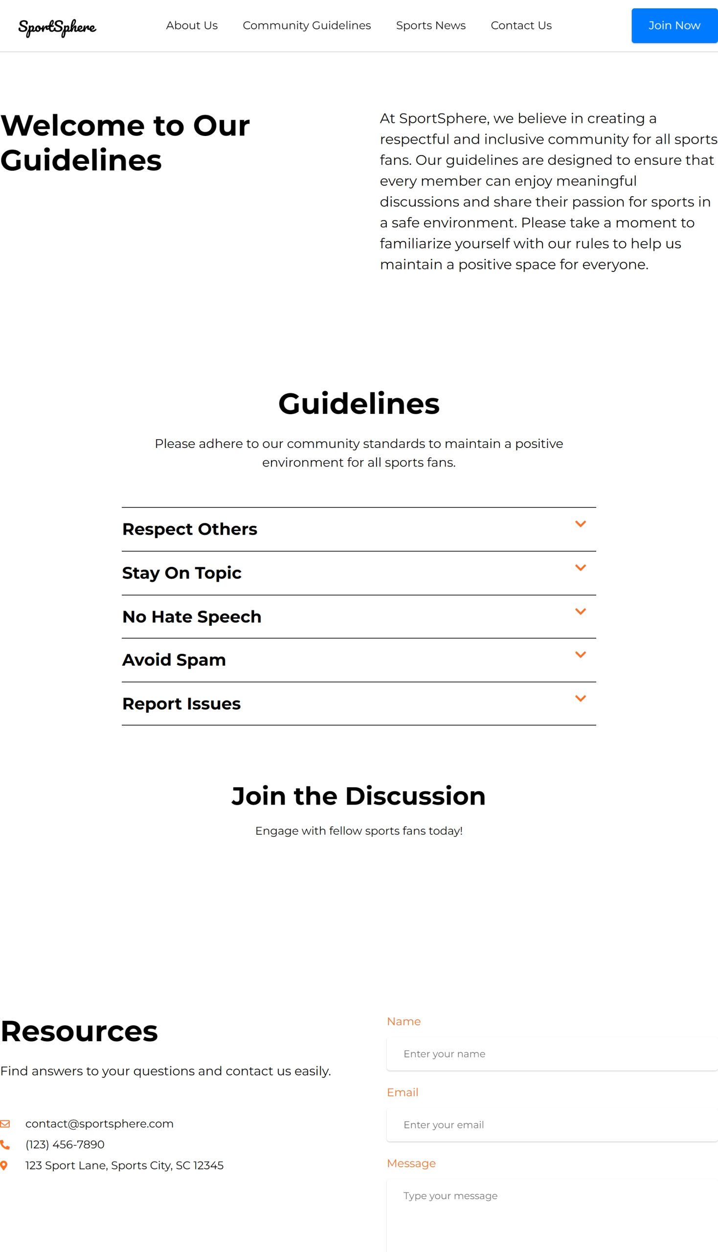 Community Guidelines