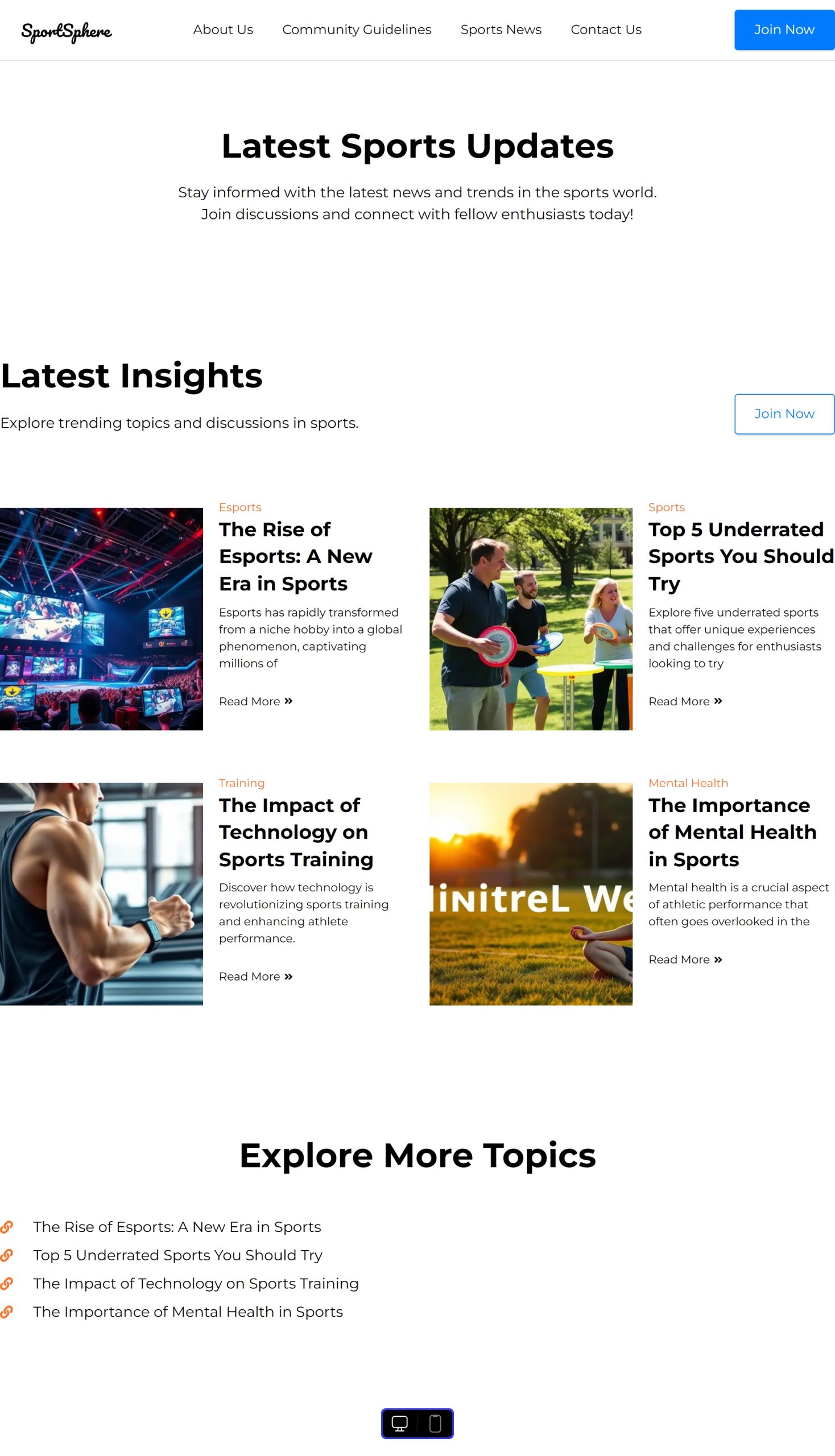 Sports News