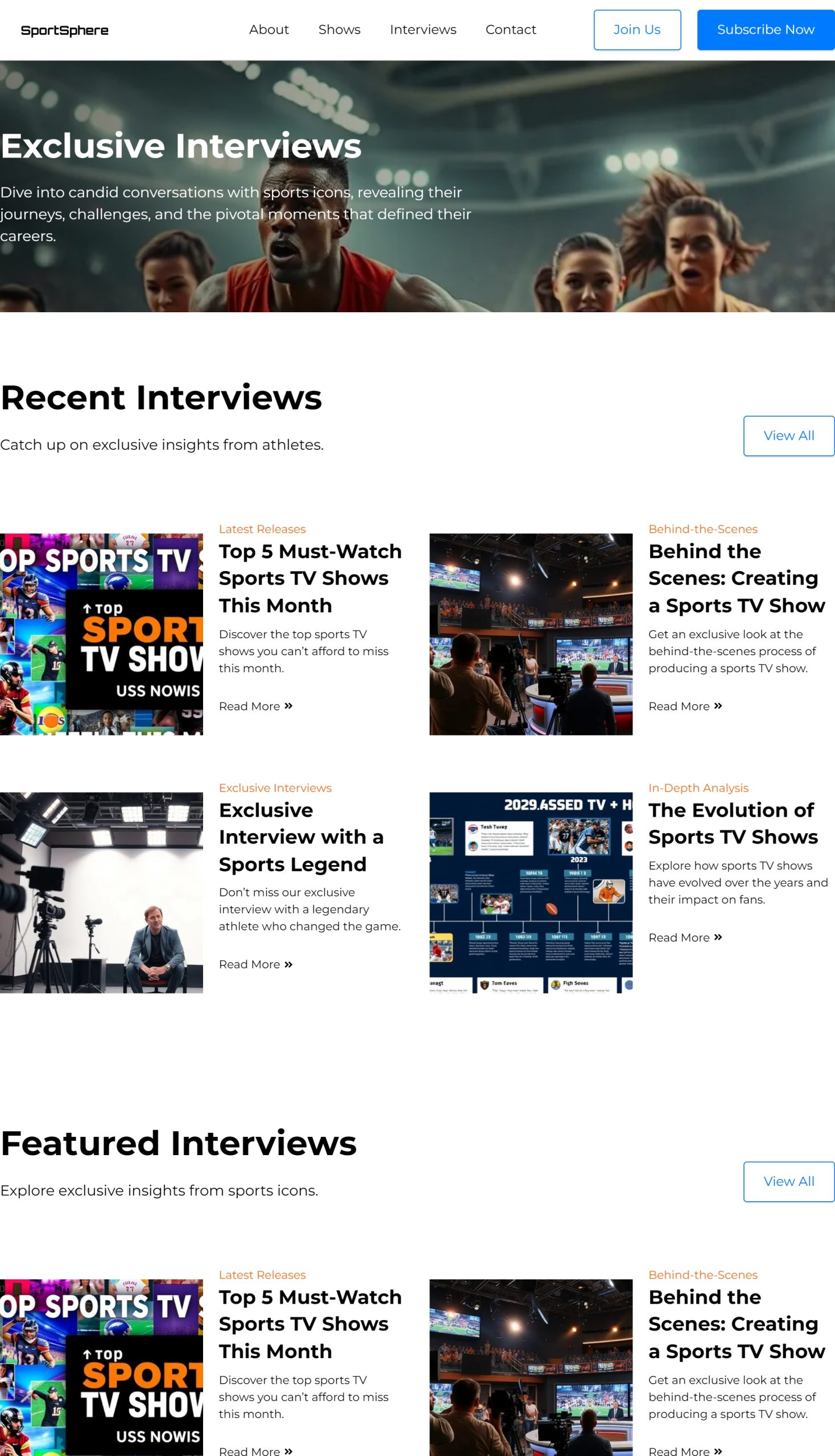 Interviews