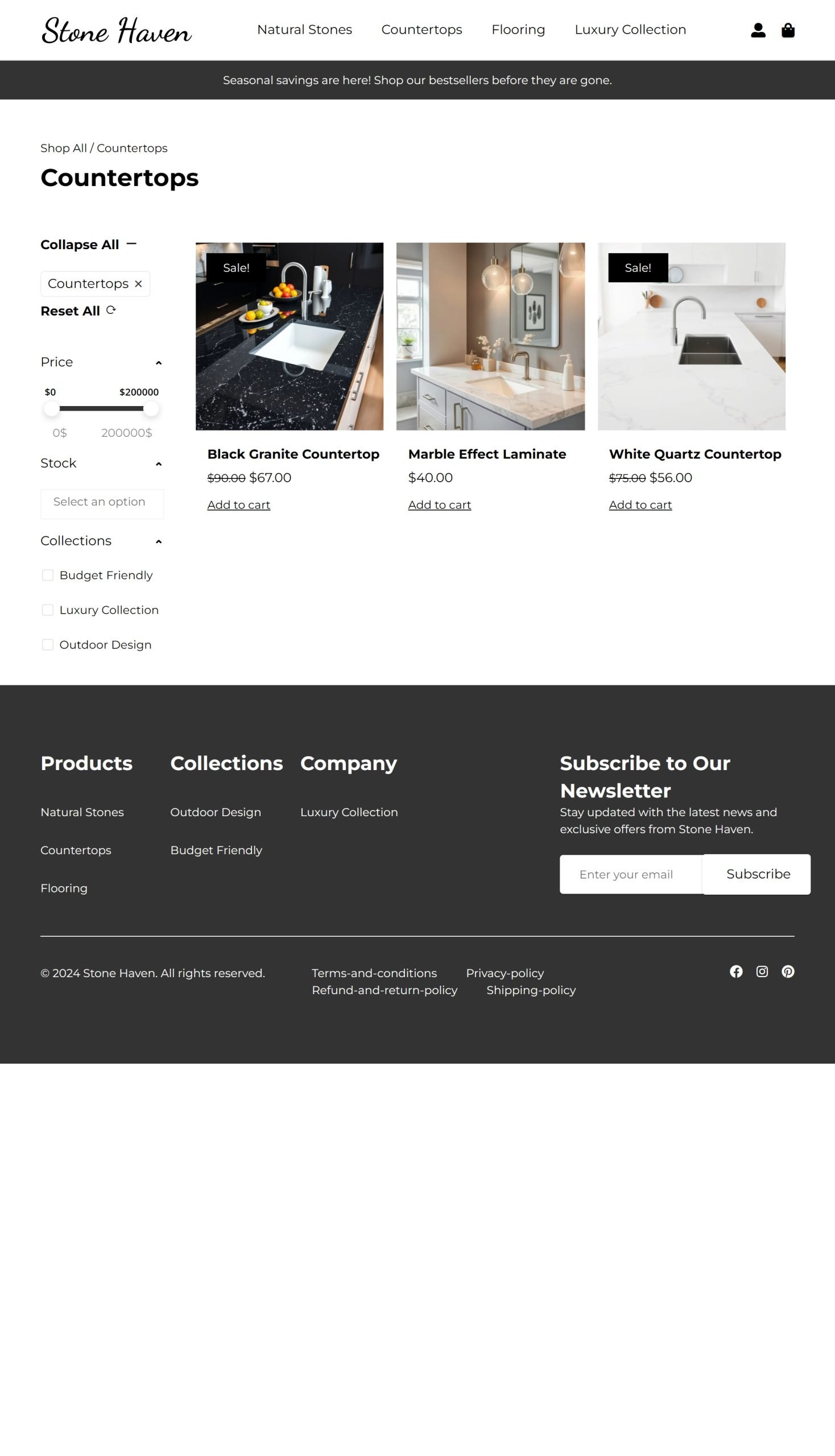 Countertops