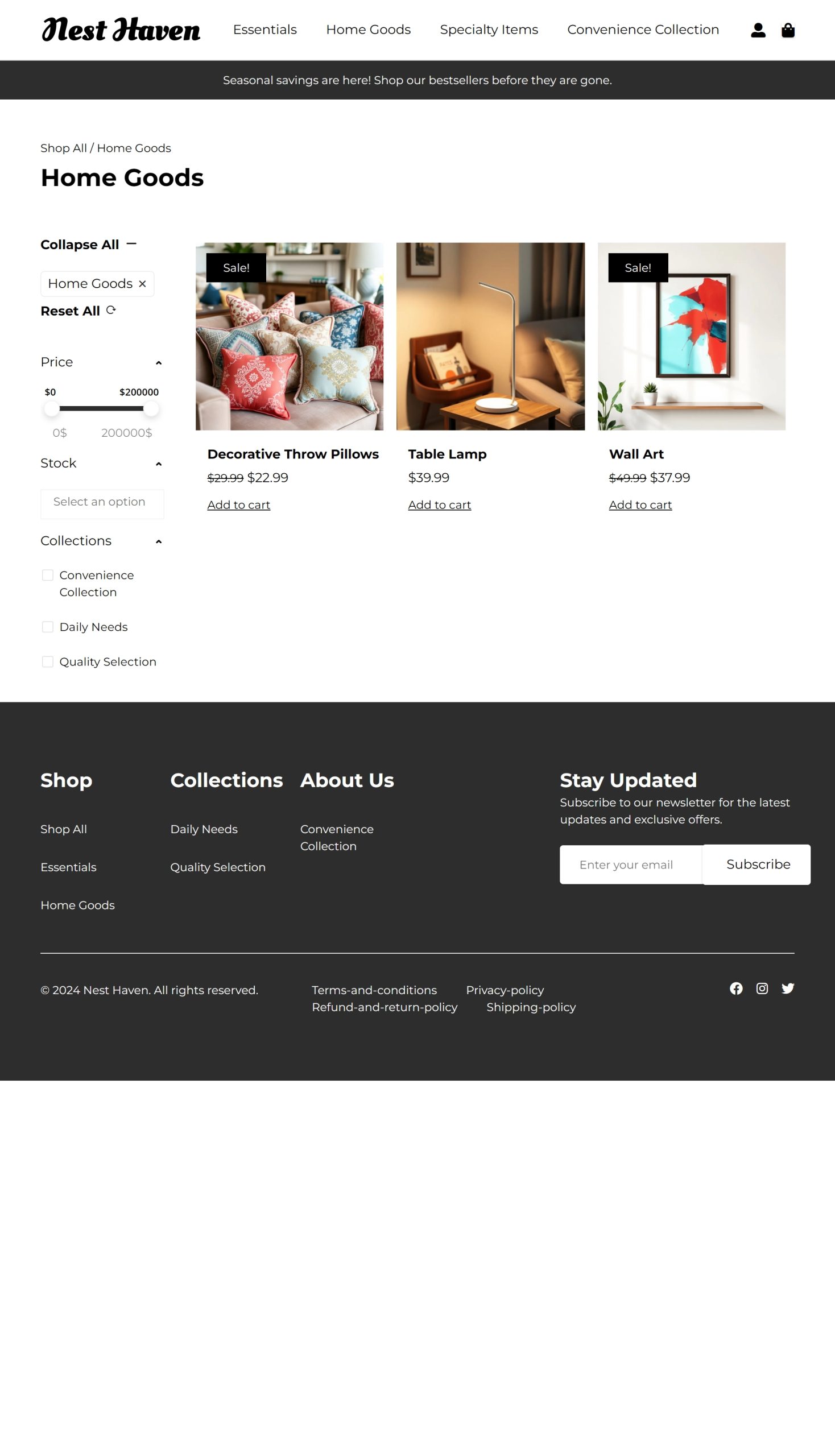 Home Goods