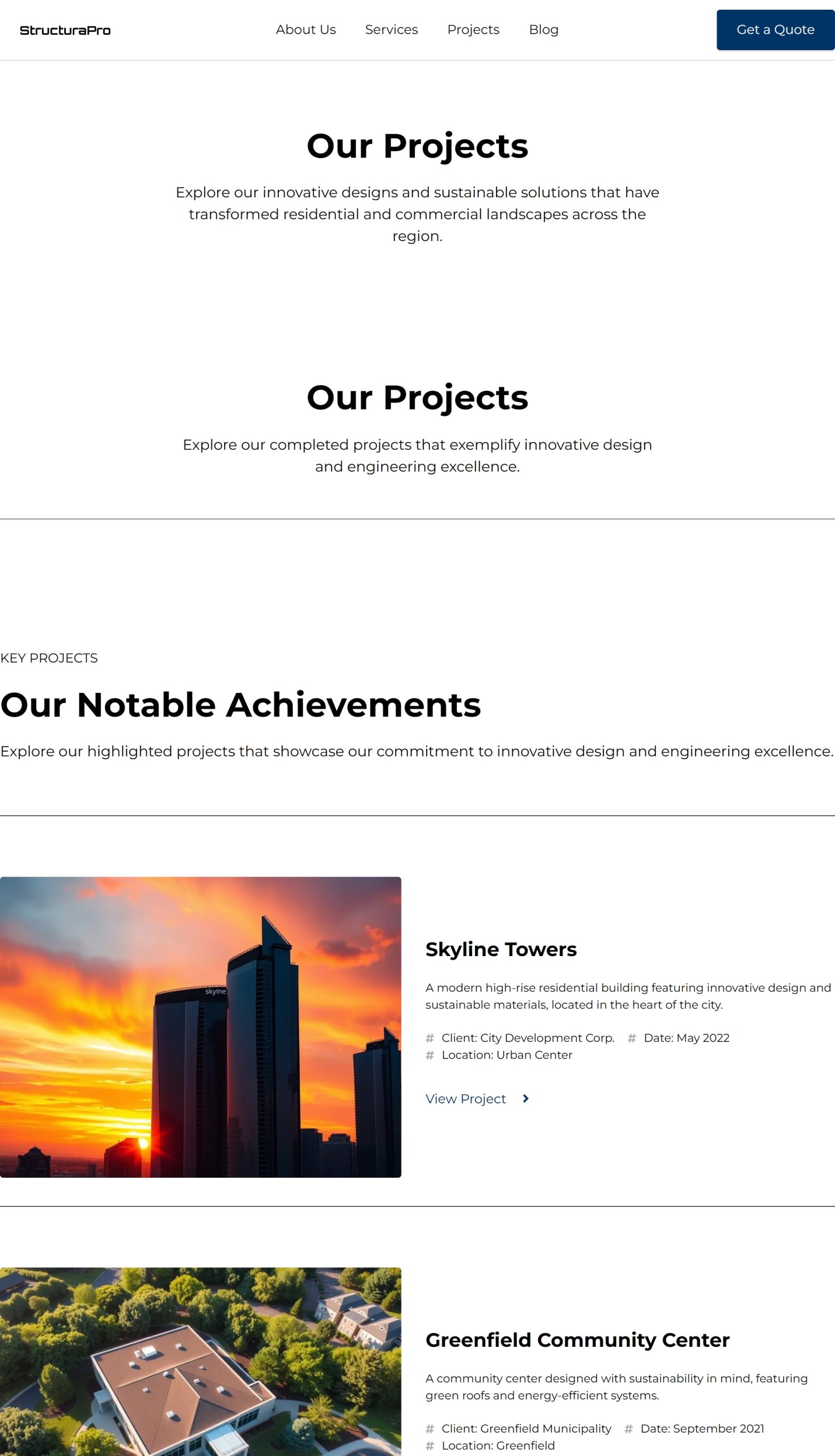 Projects