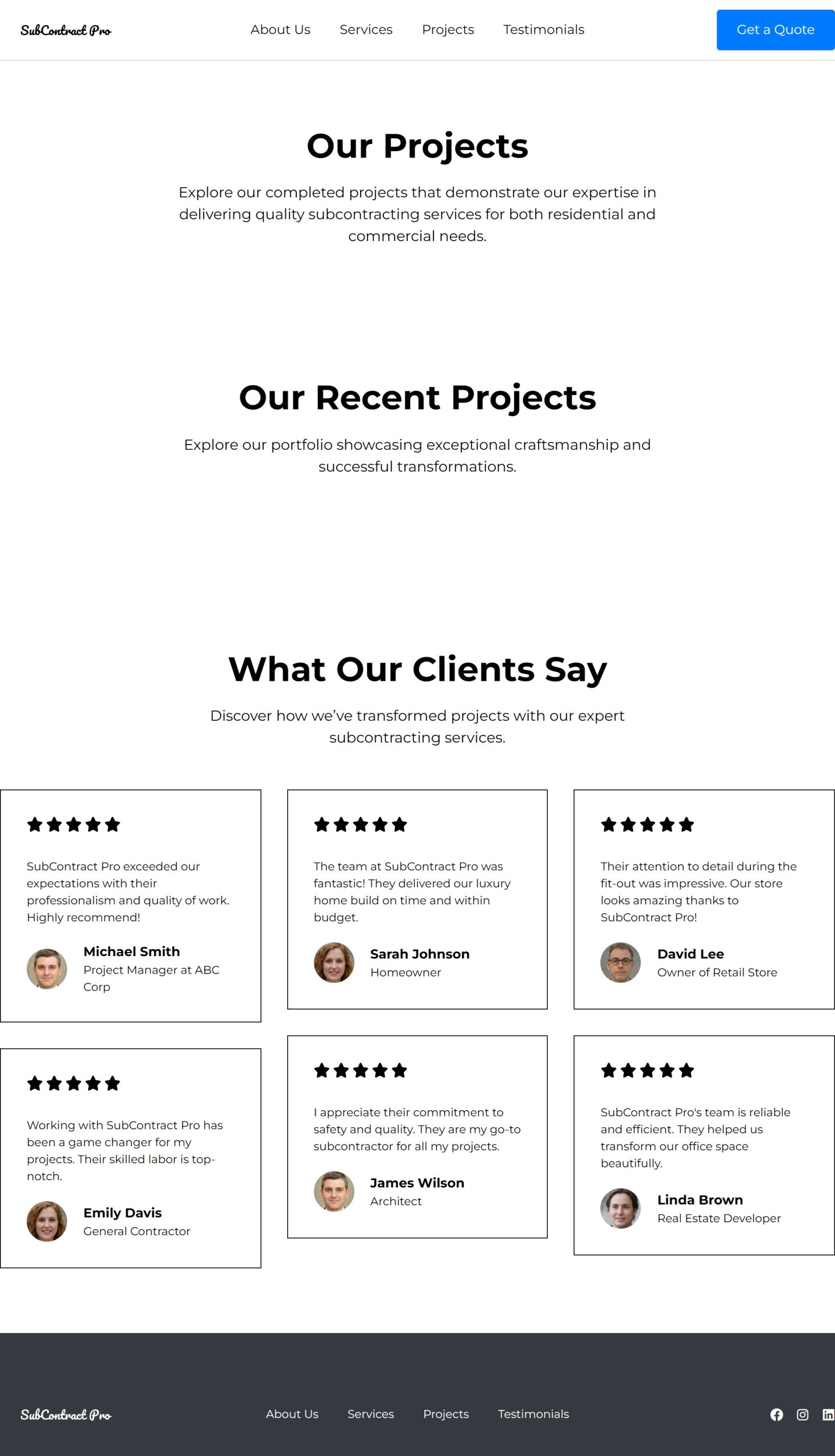 Projects