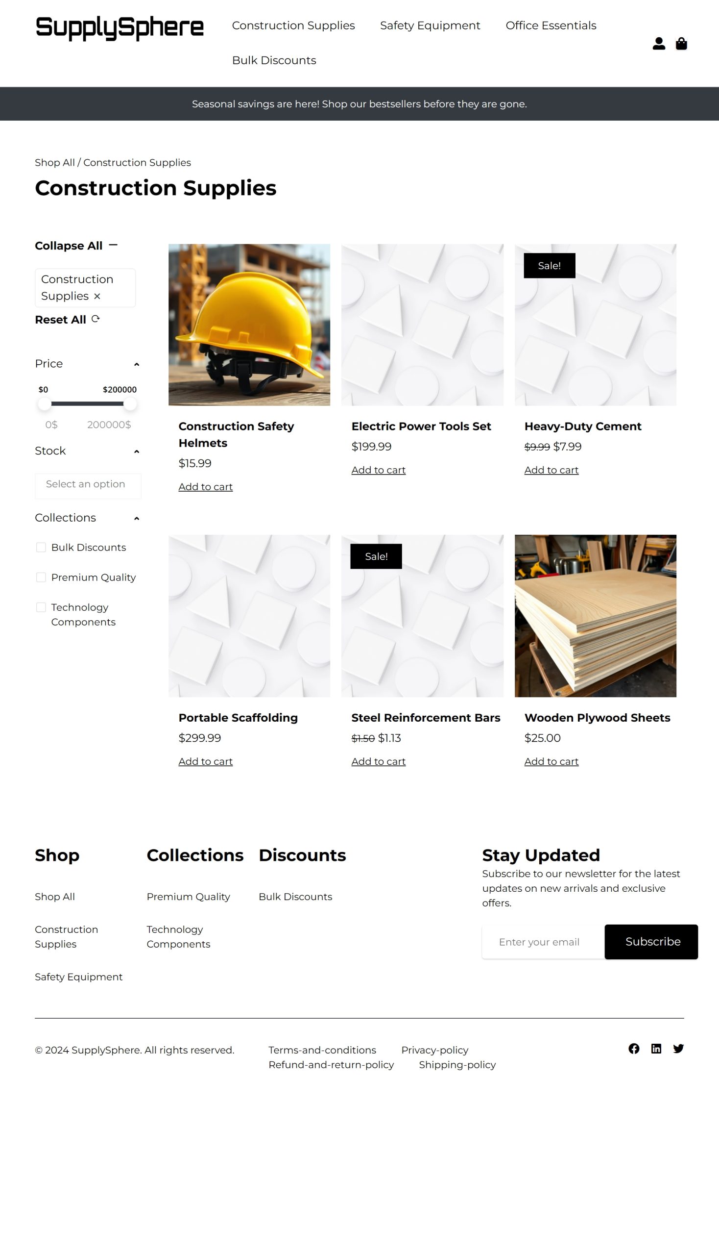 Construction Supplies