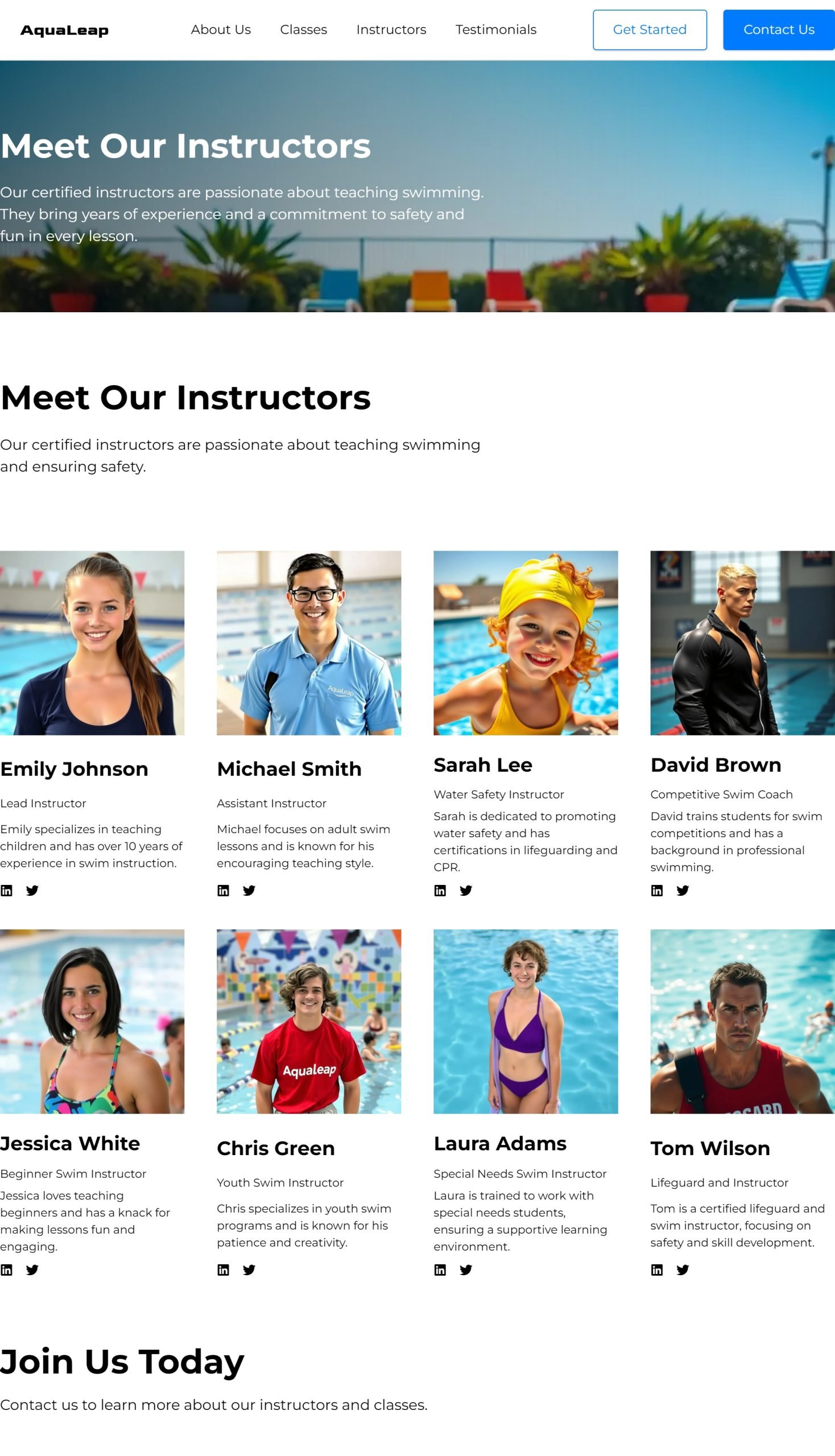 Instructors