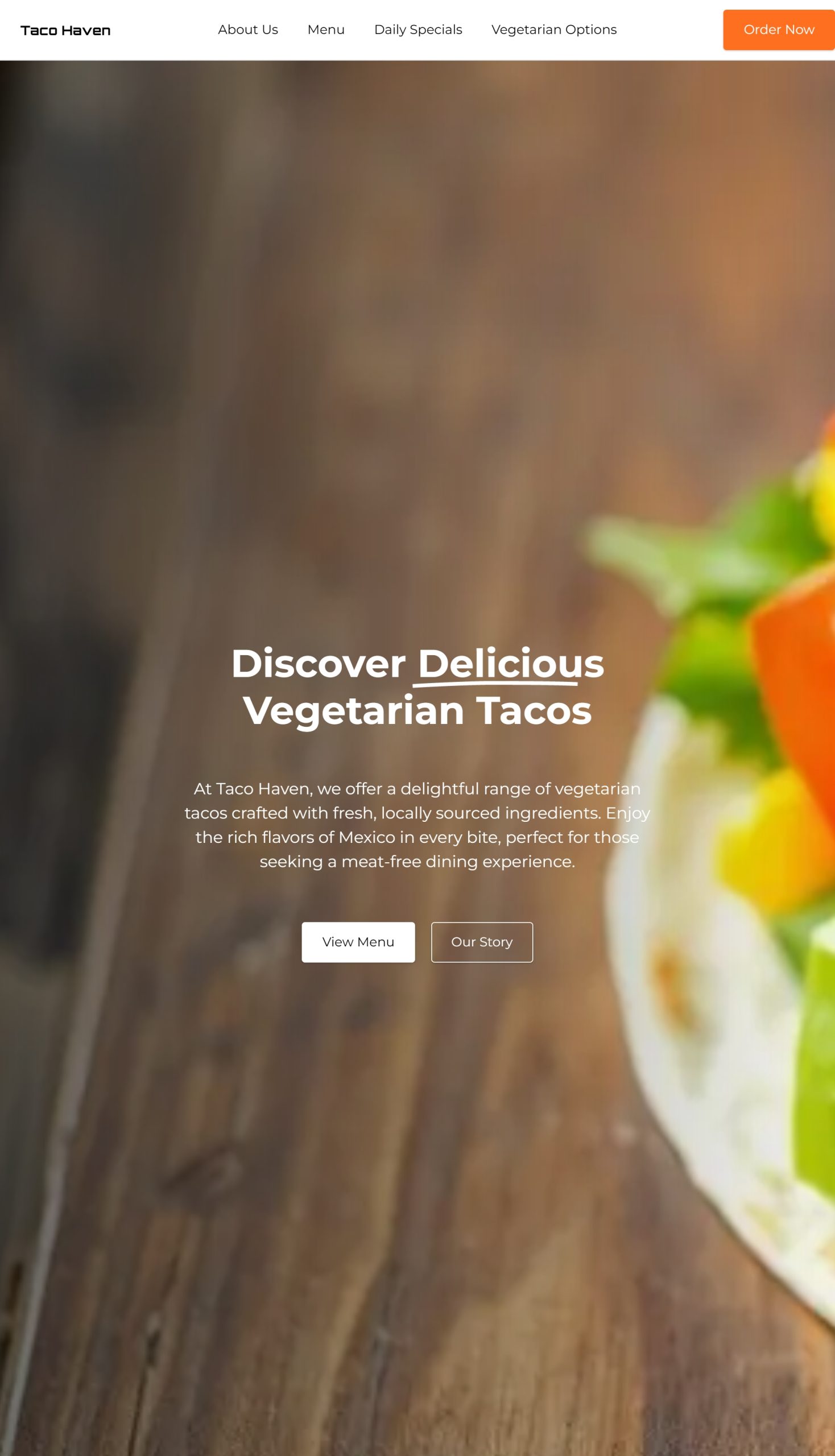 Vegetarian Options