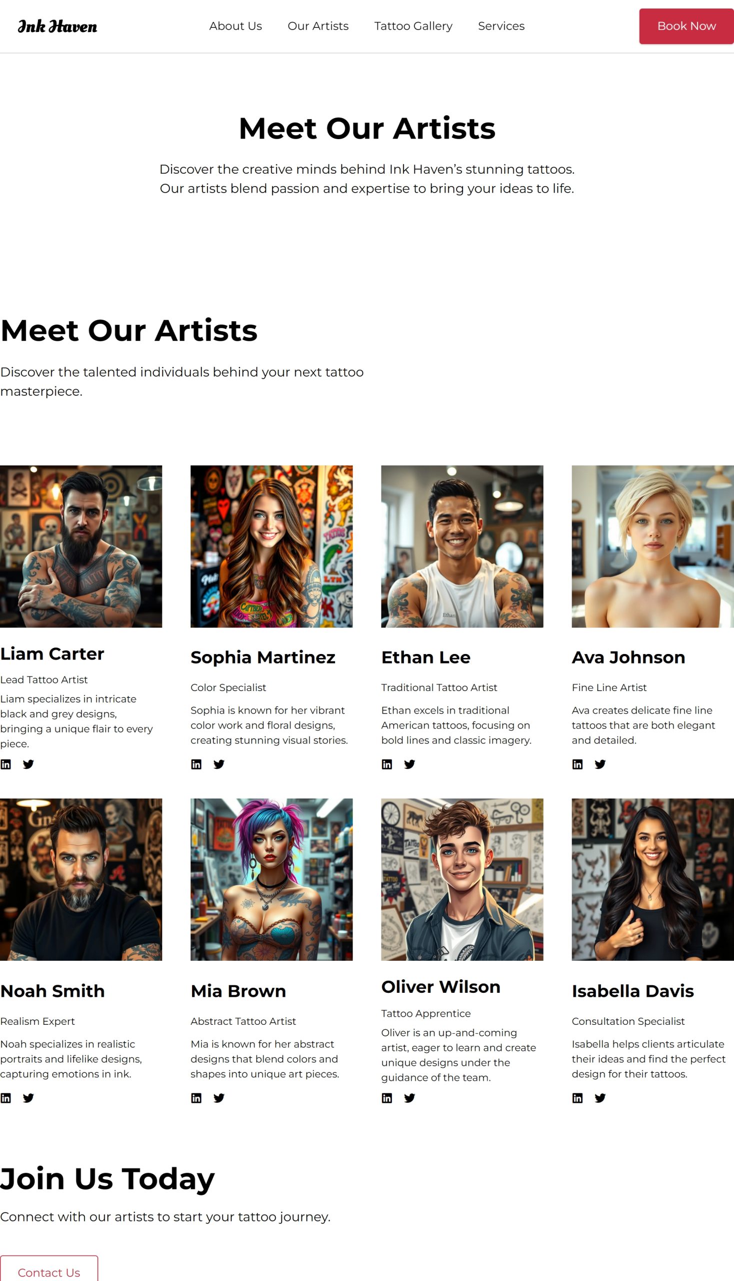 Our Artists
