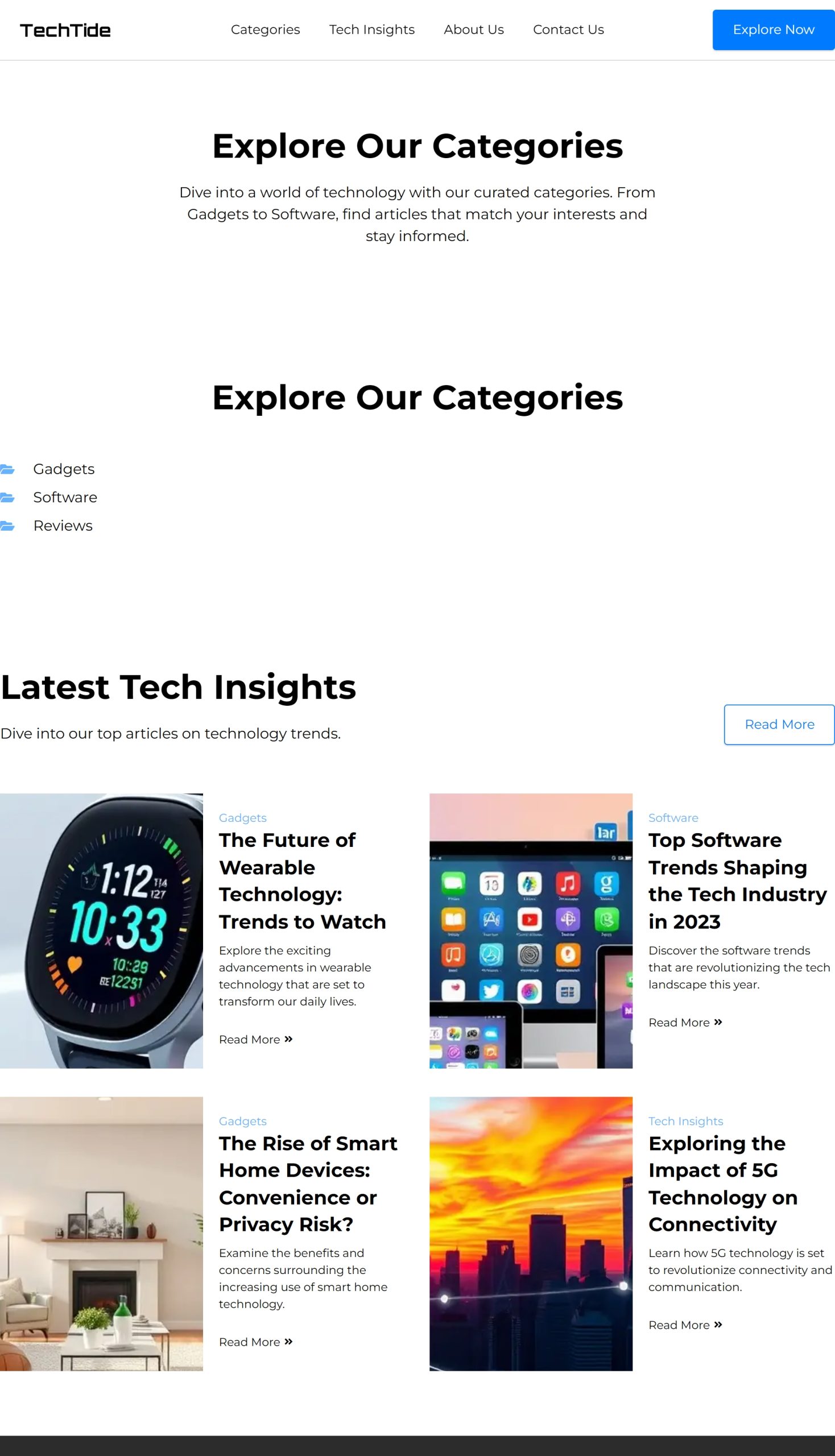 Categories