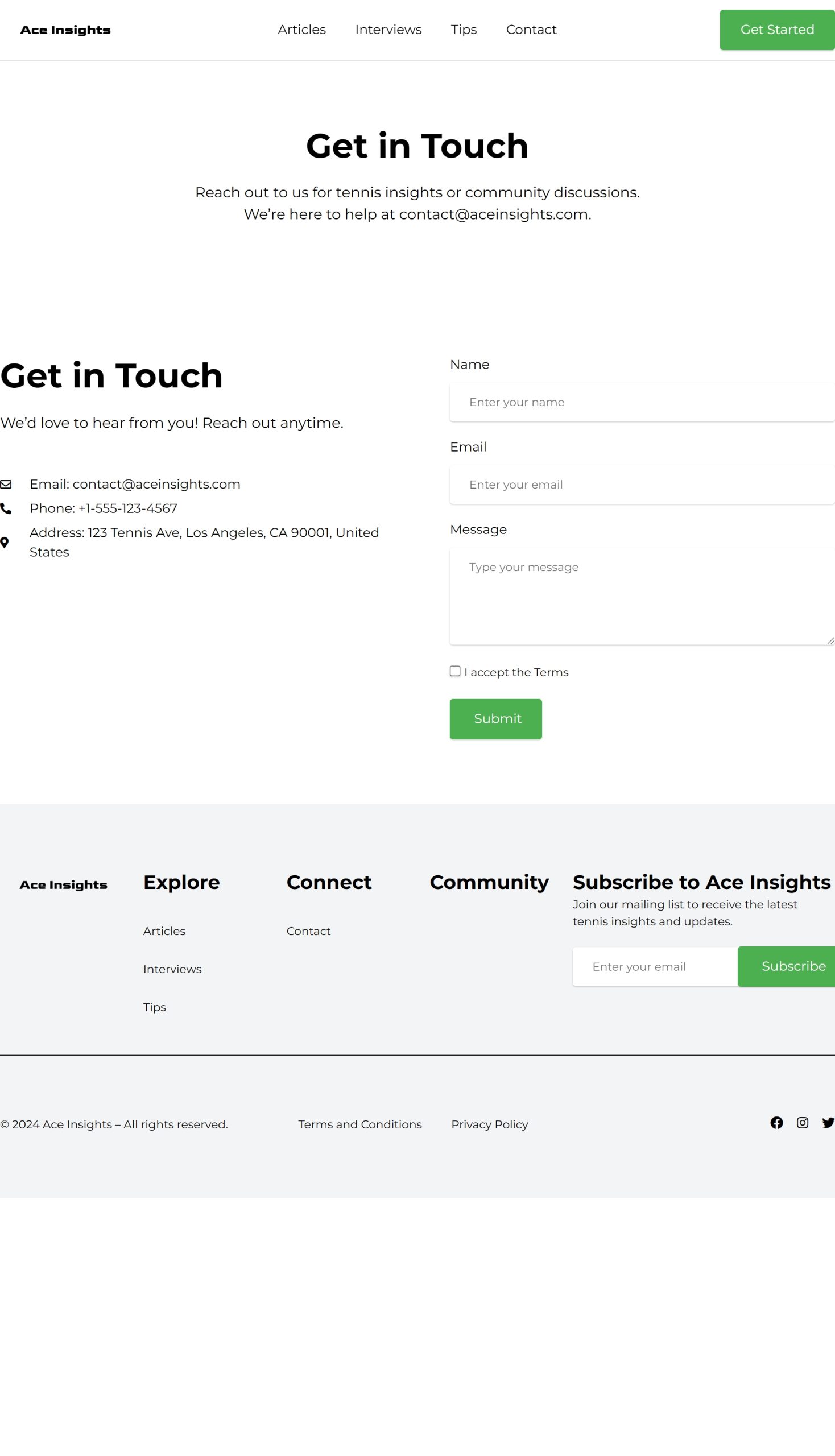 Contact