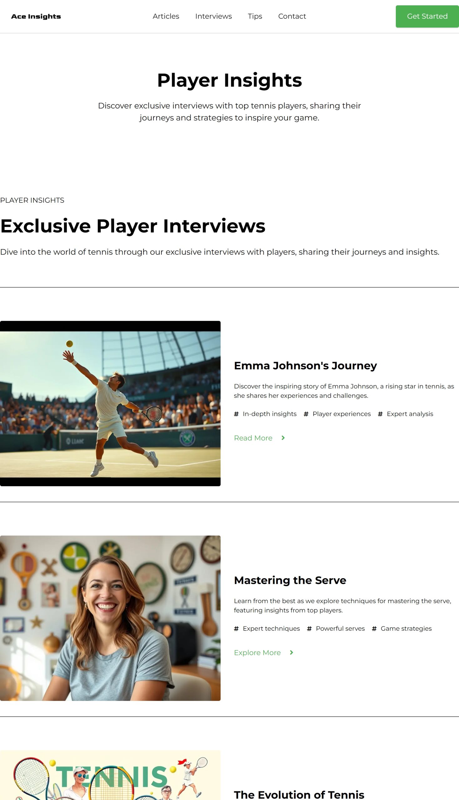 Interviews