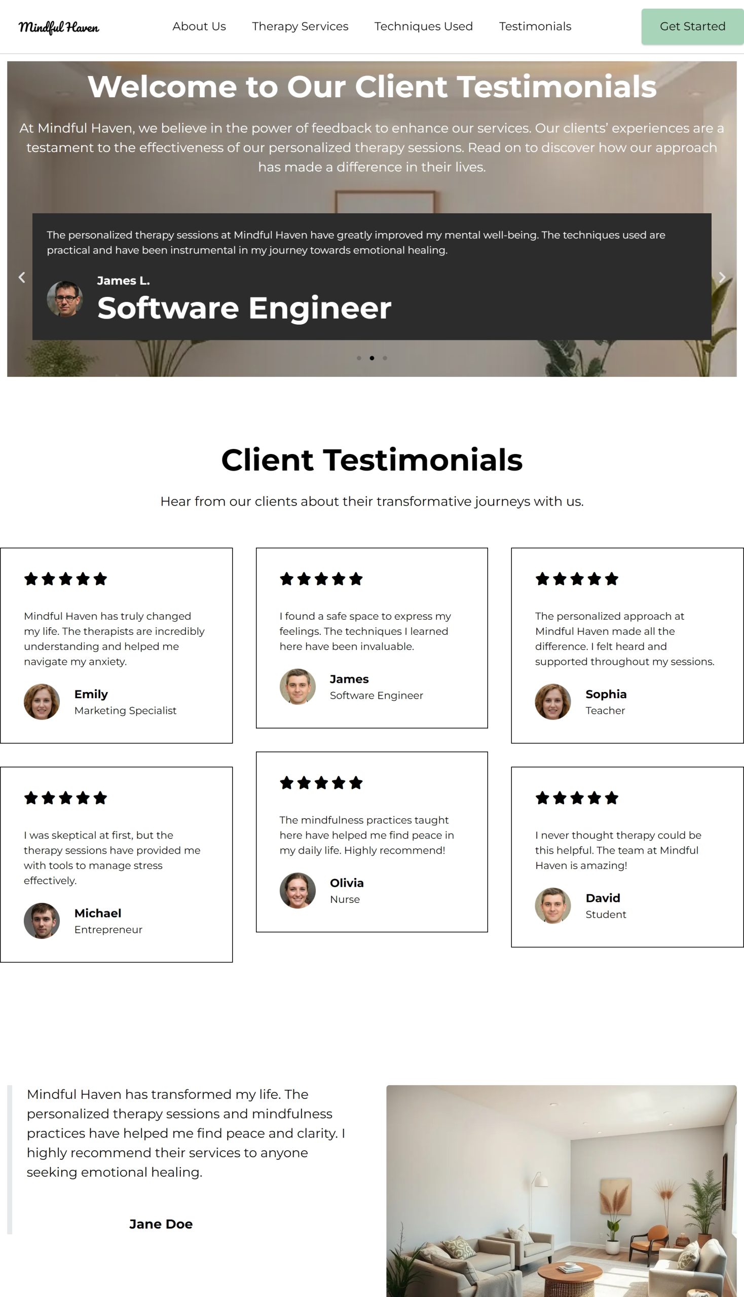 Testimonials