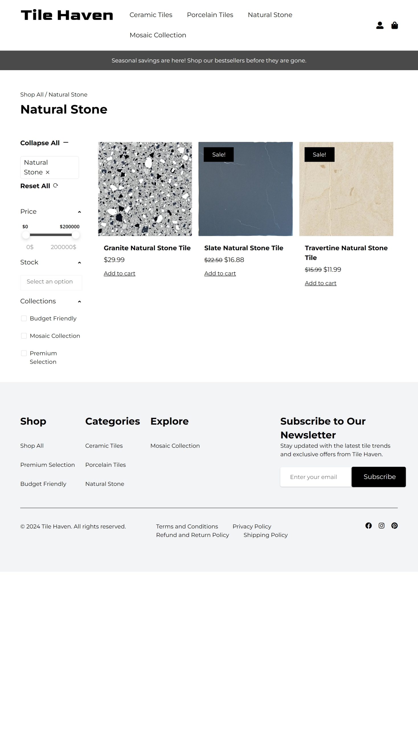 Natural Stone