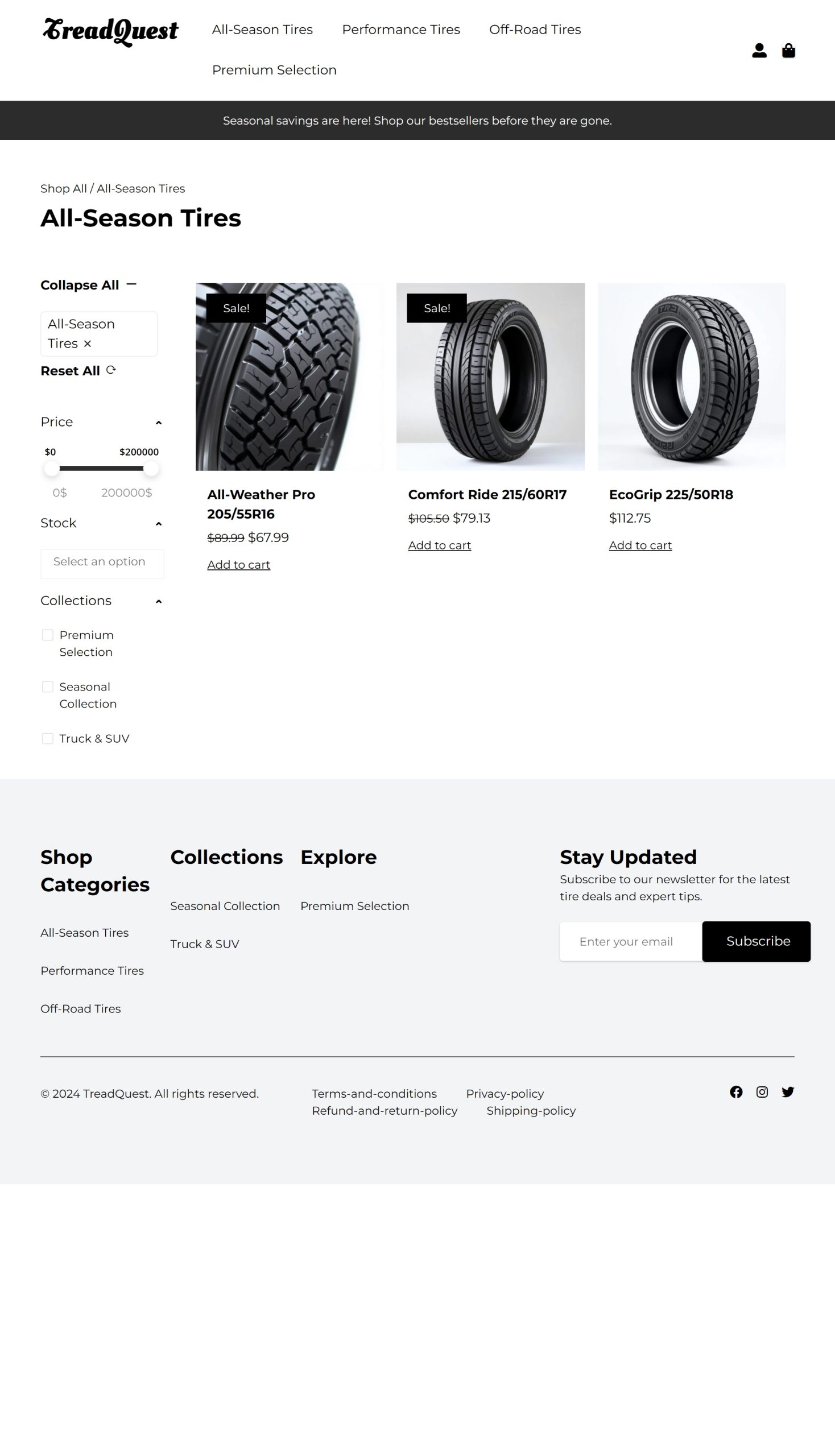 Allseason Tires