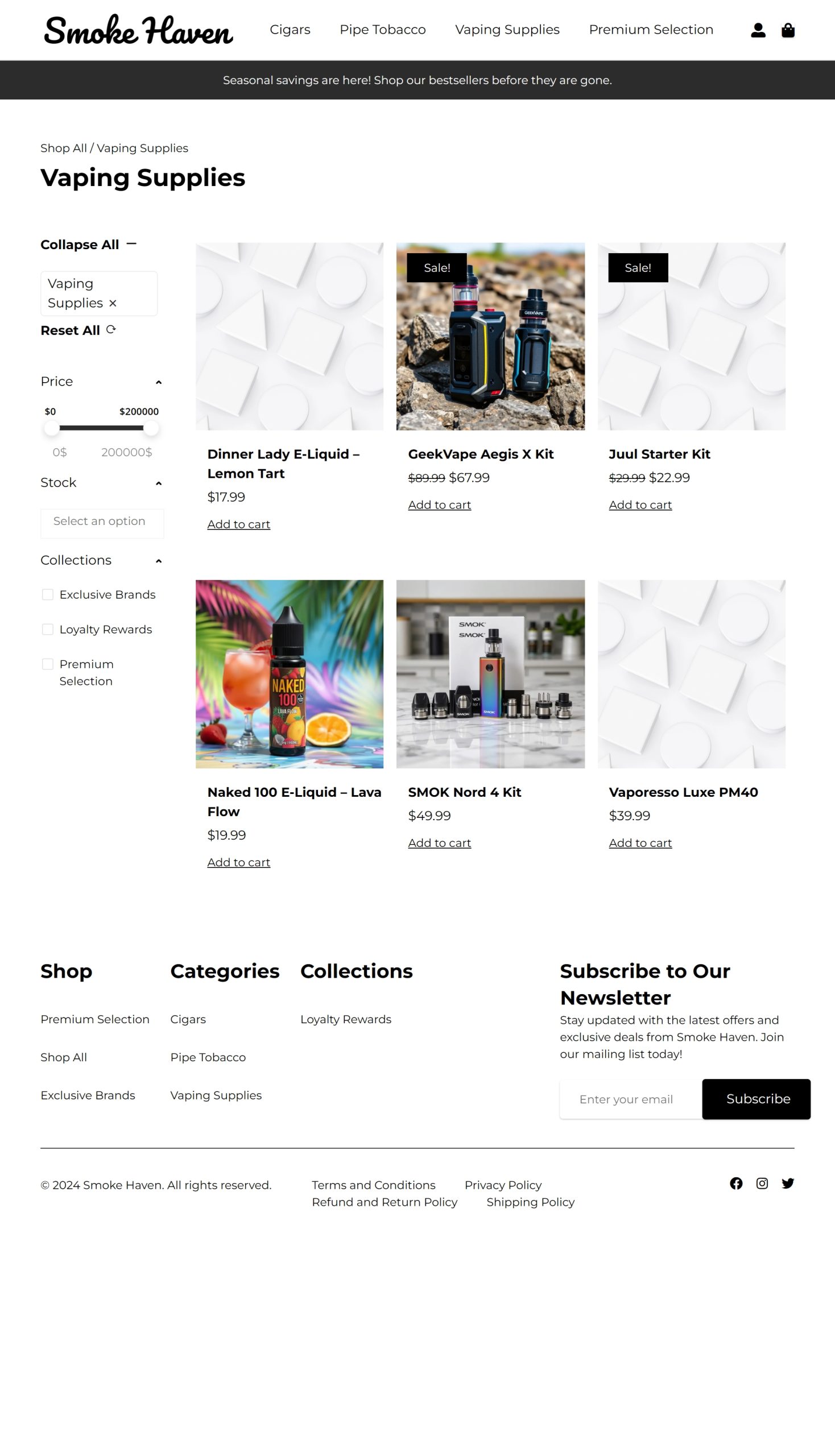 Vaping Supplies