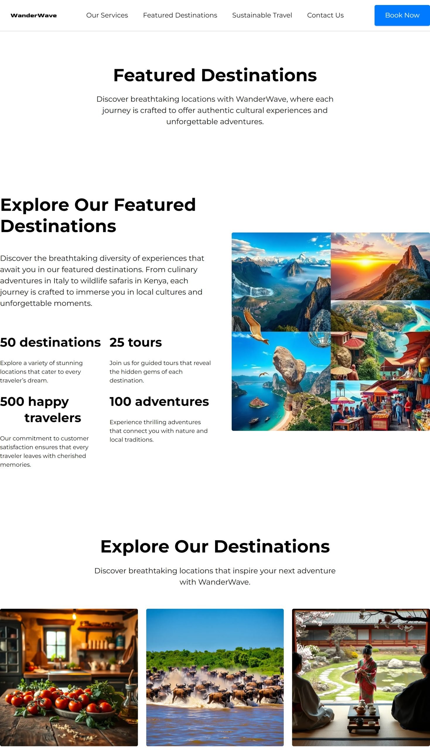 Featured Destinations