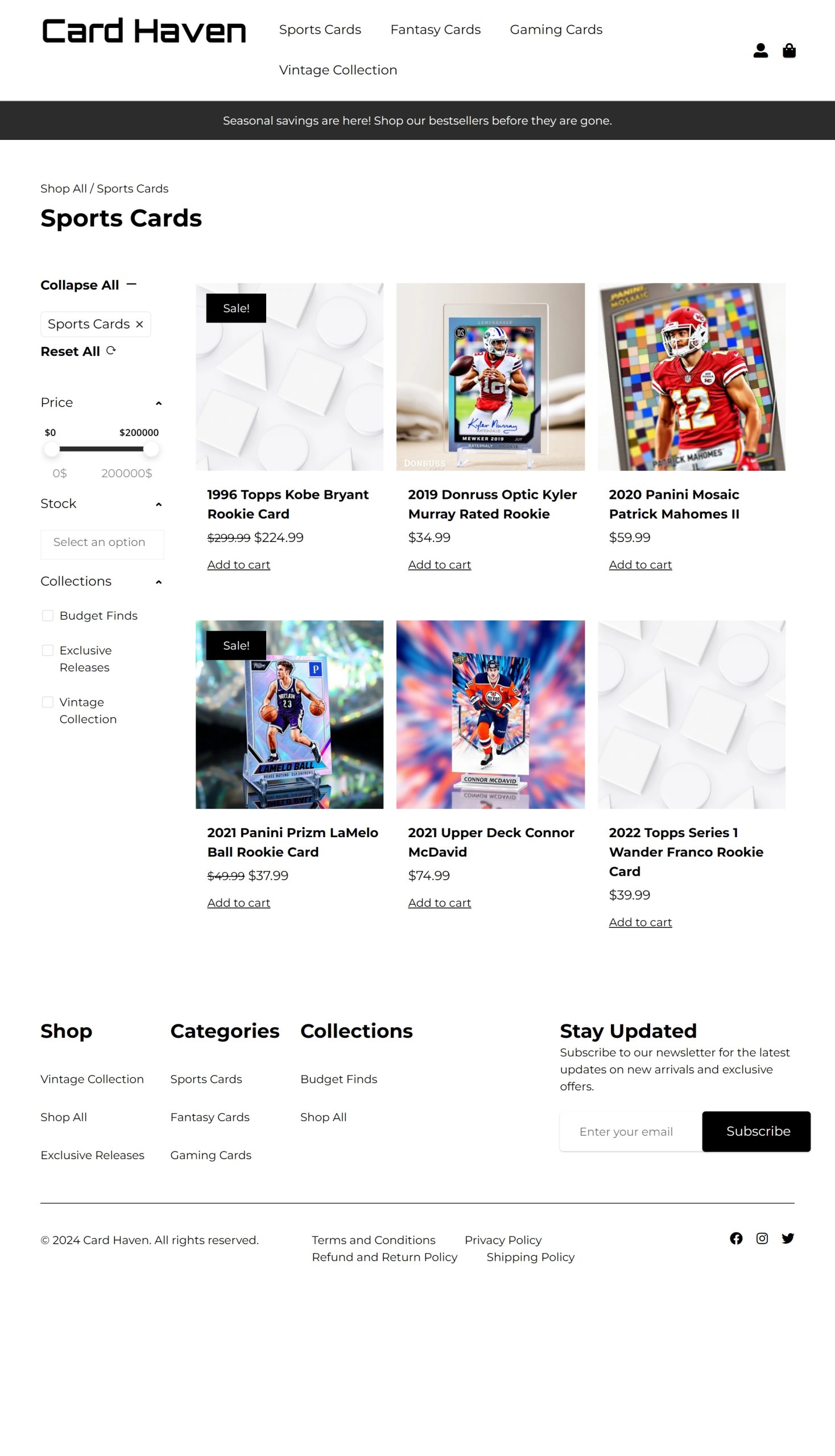 Sports Cards