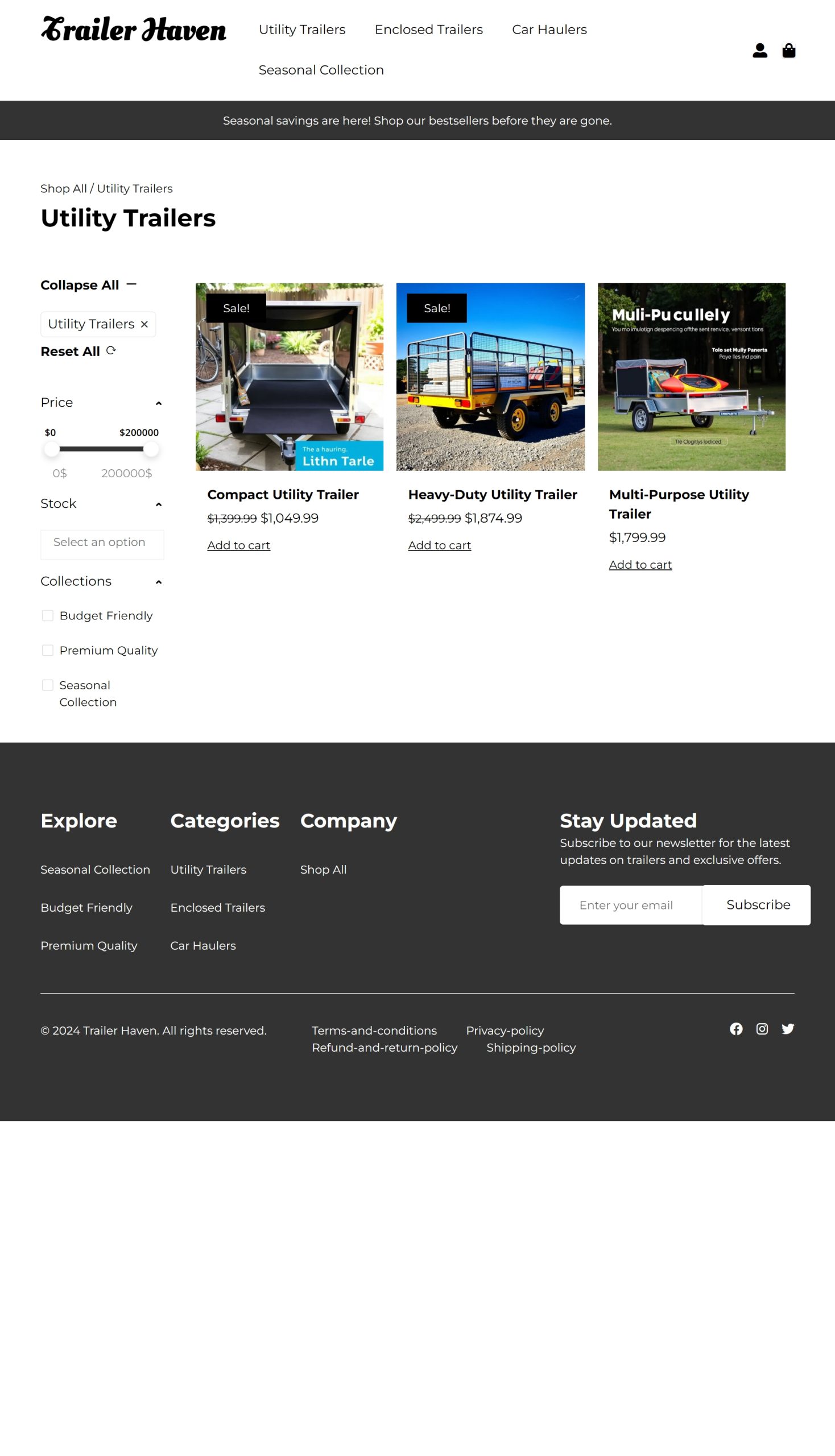 Utility Trailers