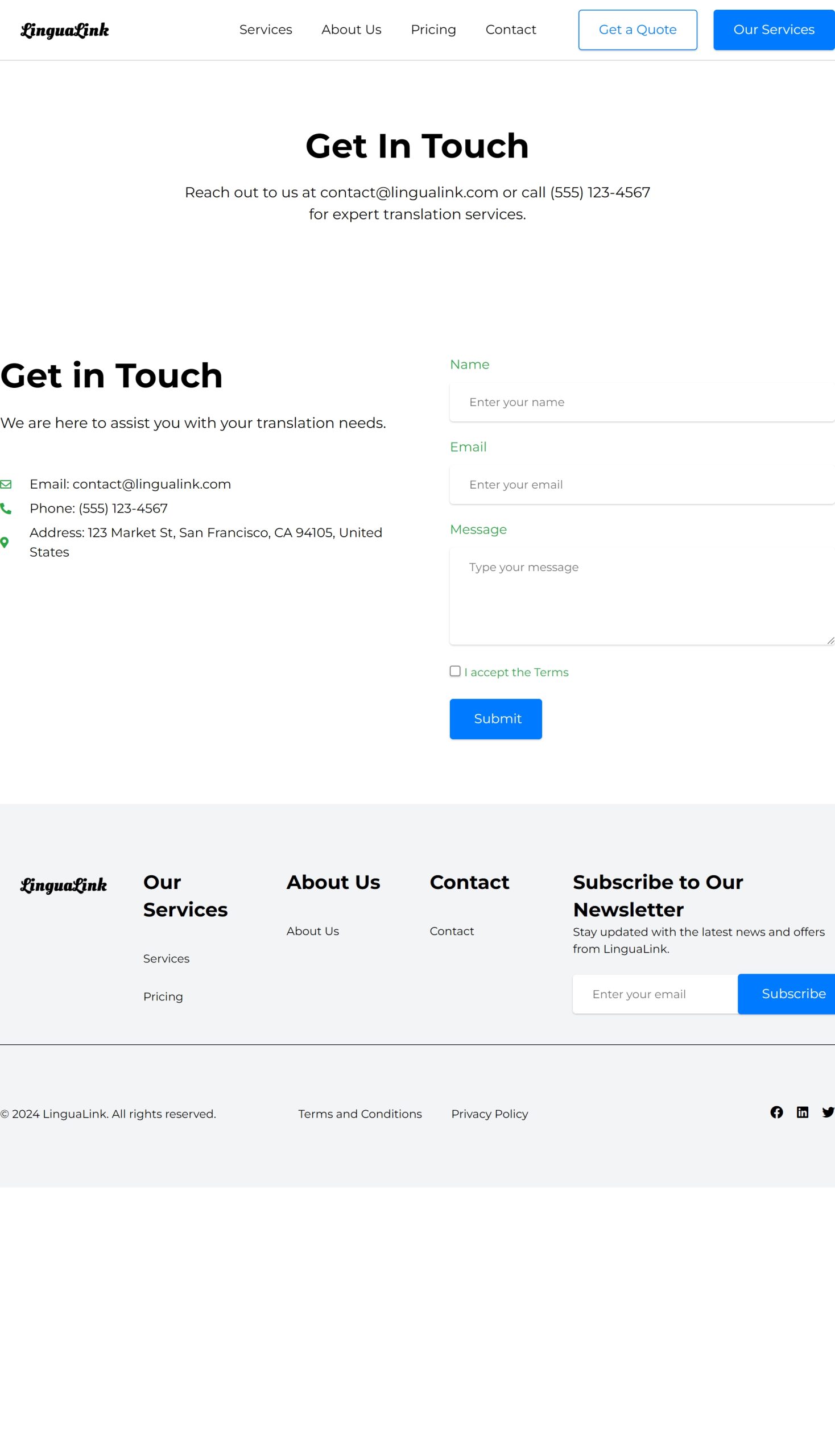 Contact