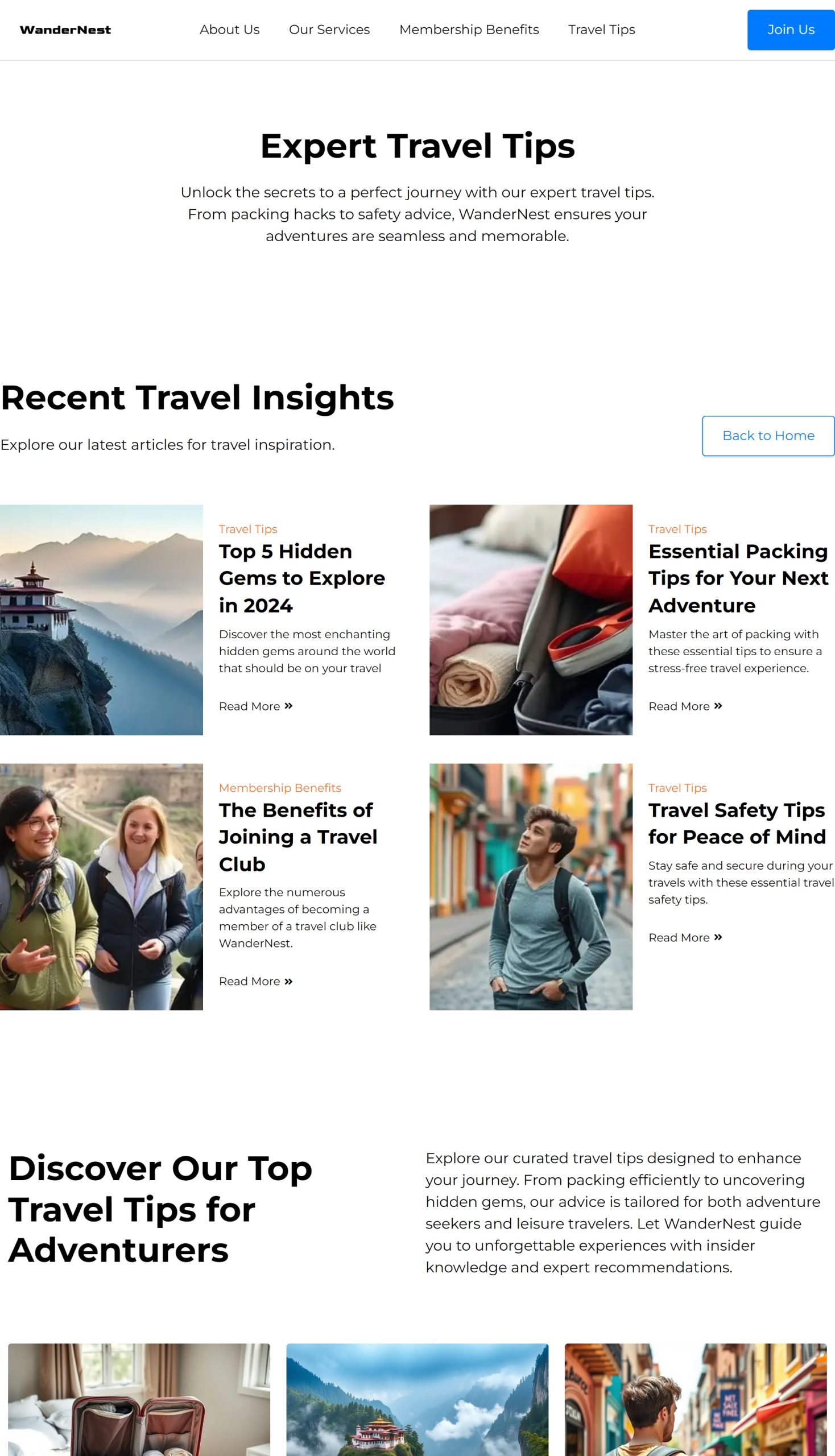 Travel Tips