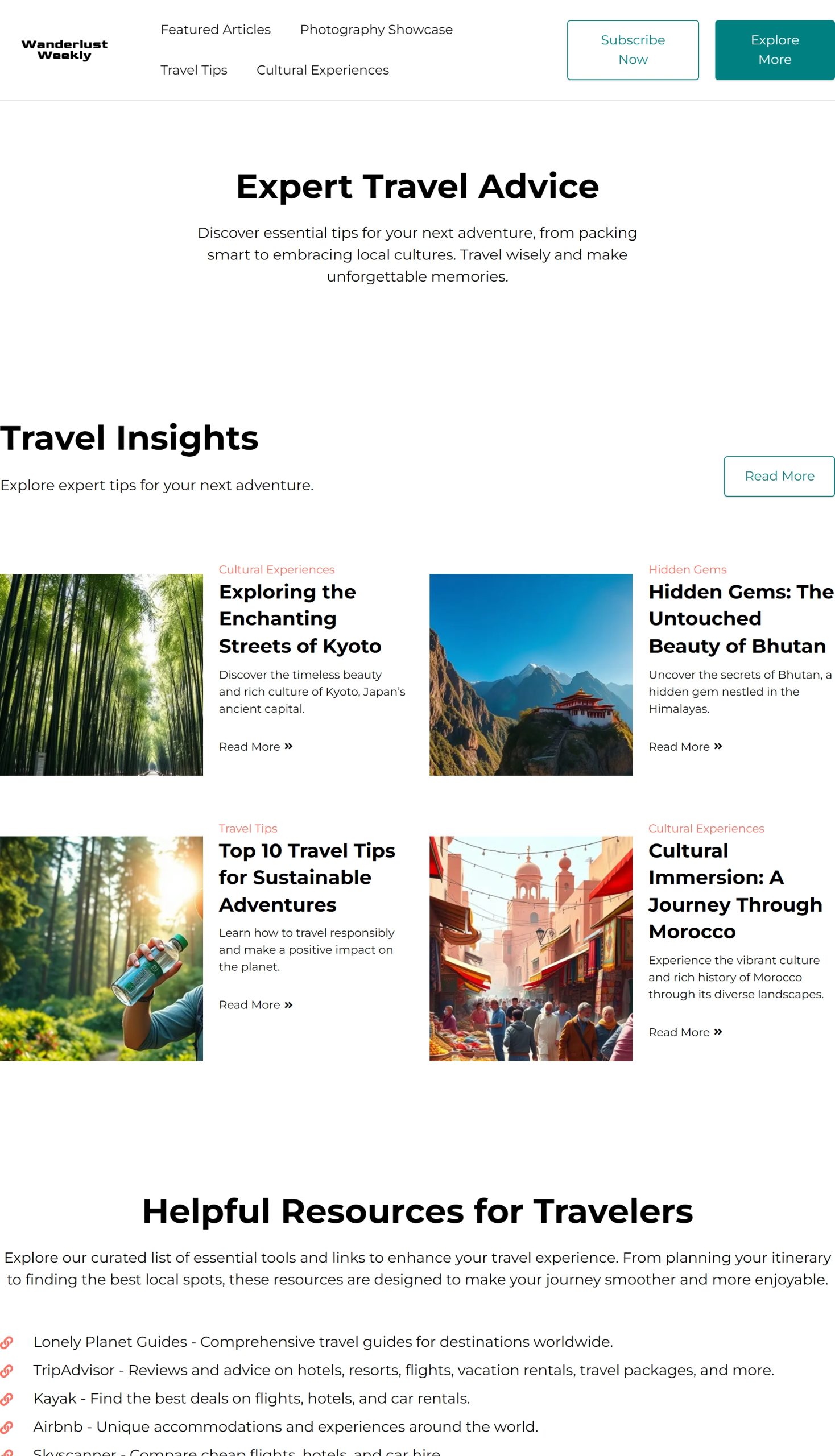 Travel Tips