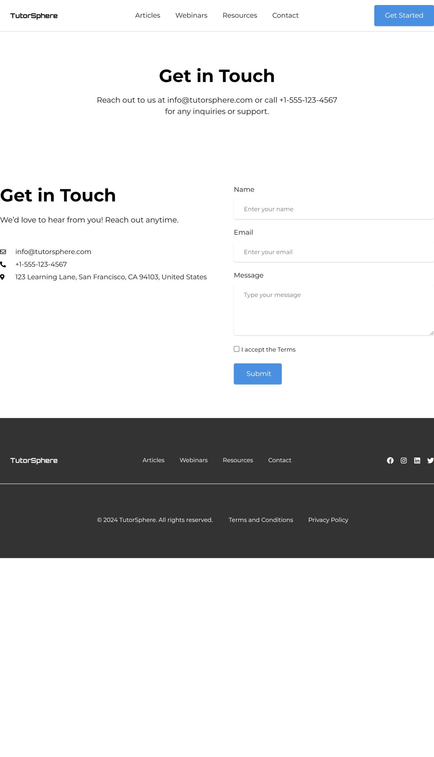 Contact