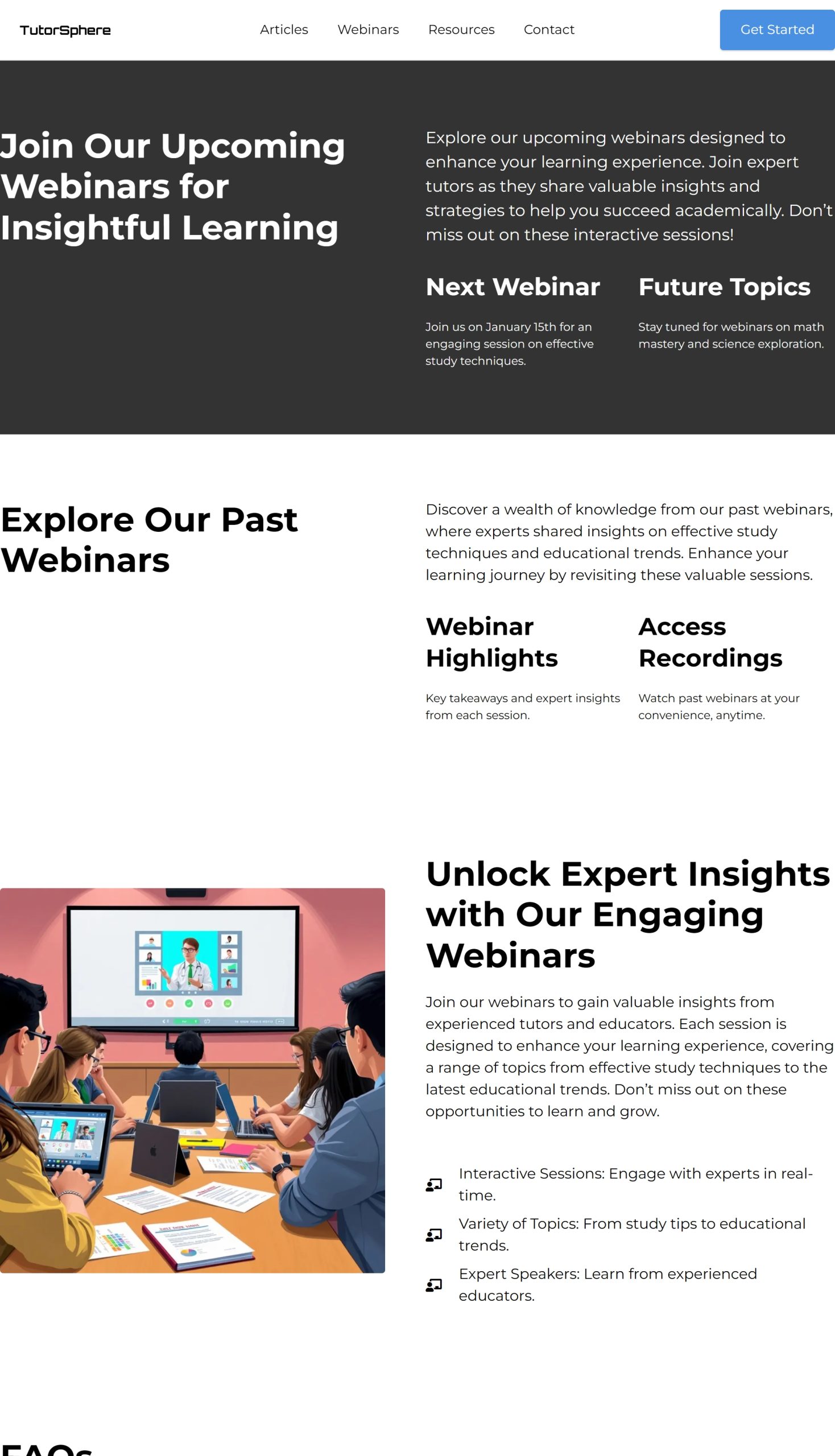 Webinars