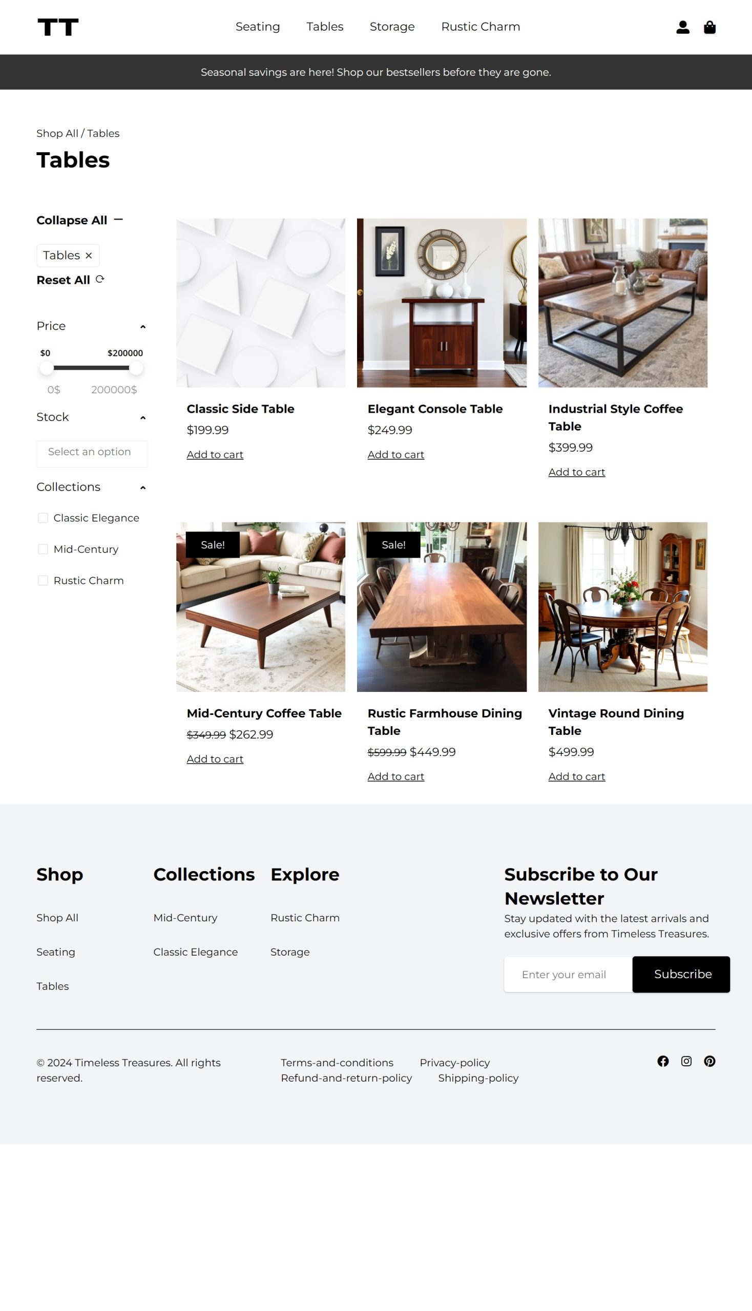 Tables