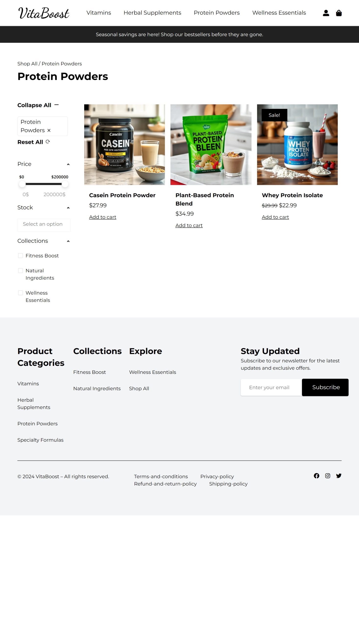 Protein Powders