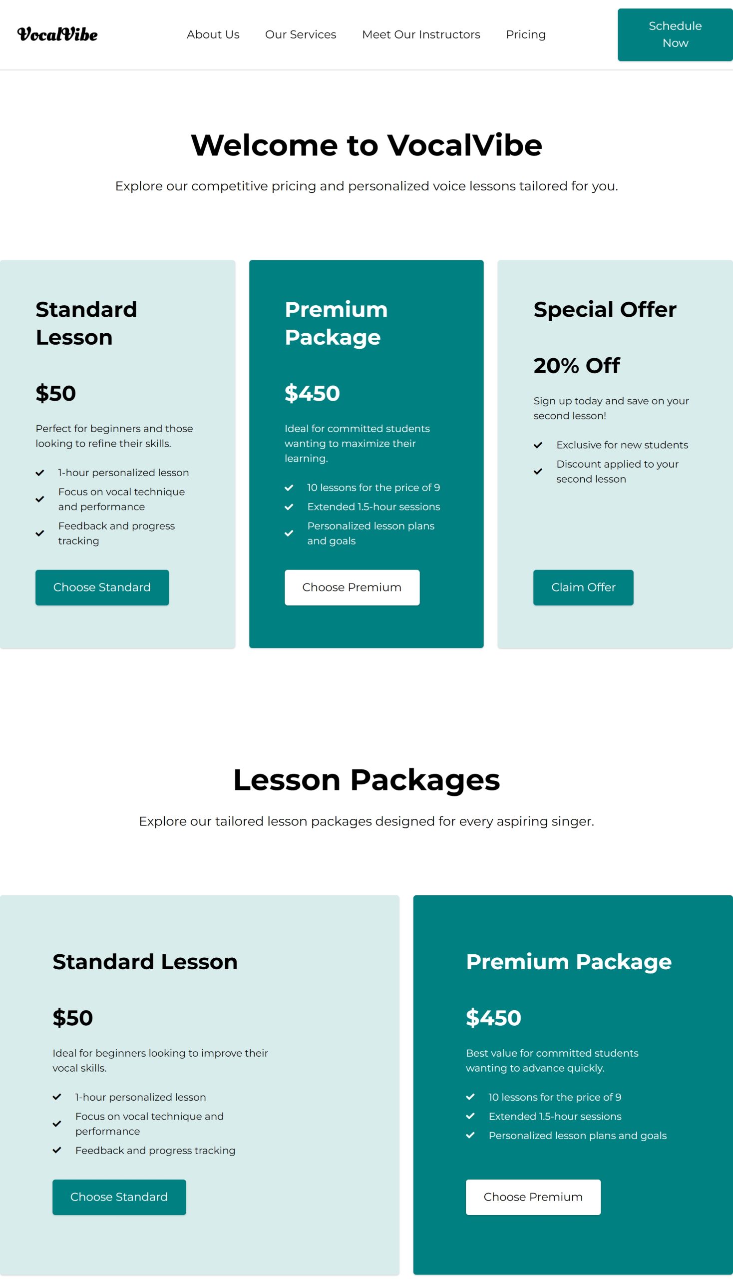 Pricing