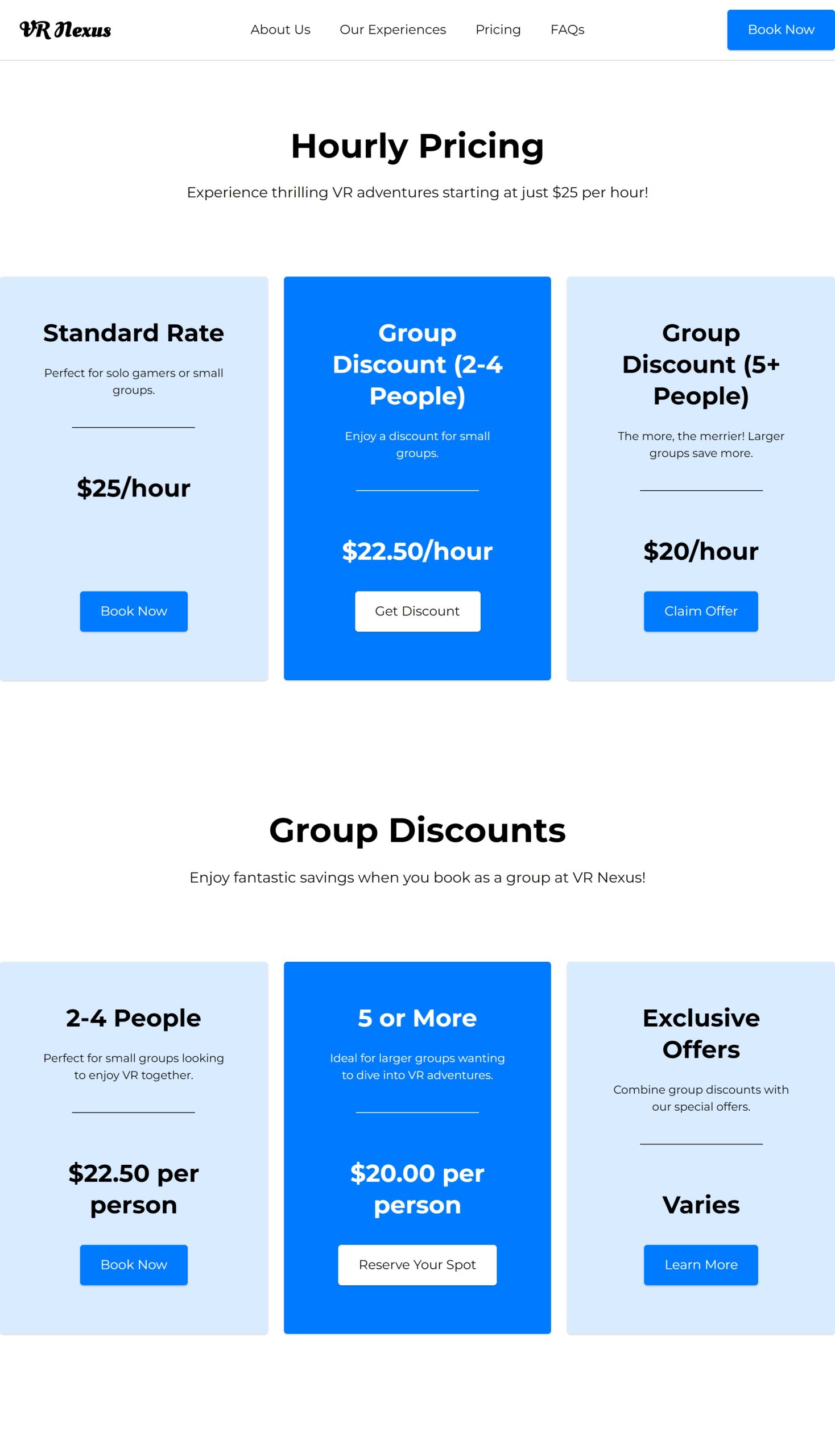 Pricing