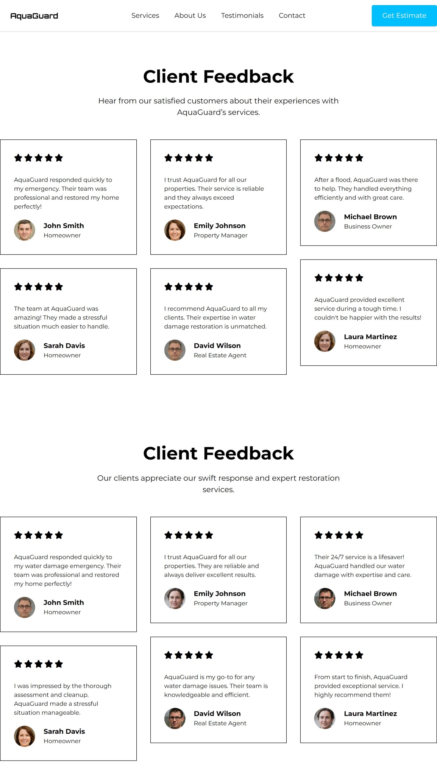 Testimonials