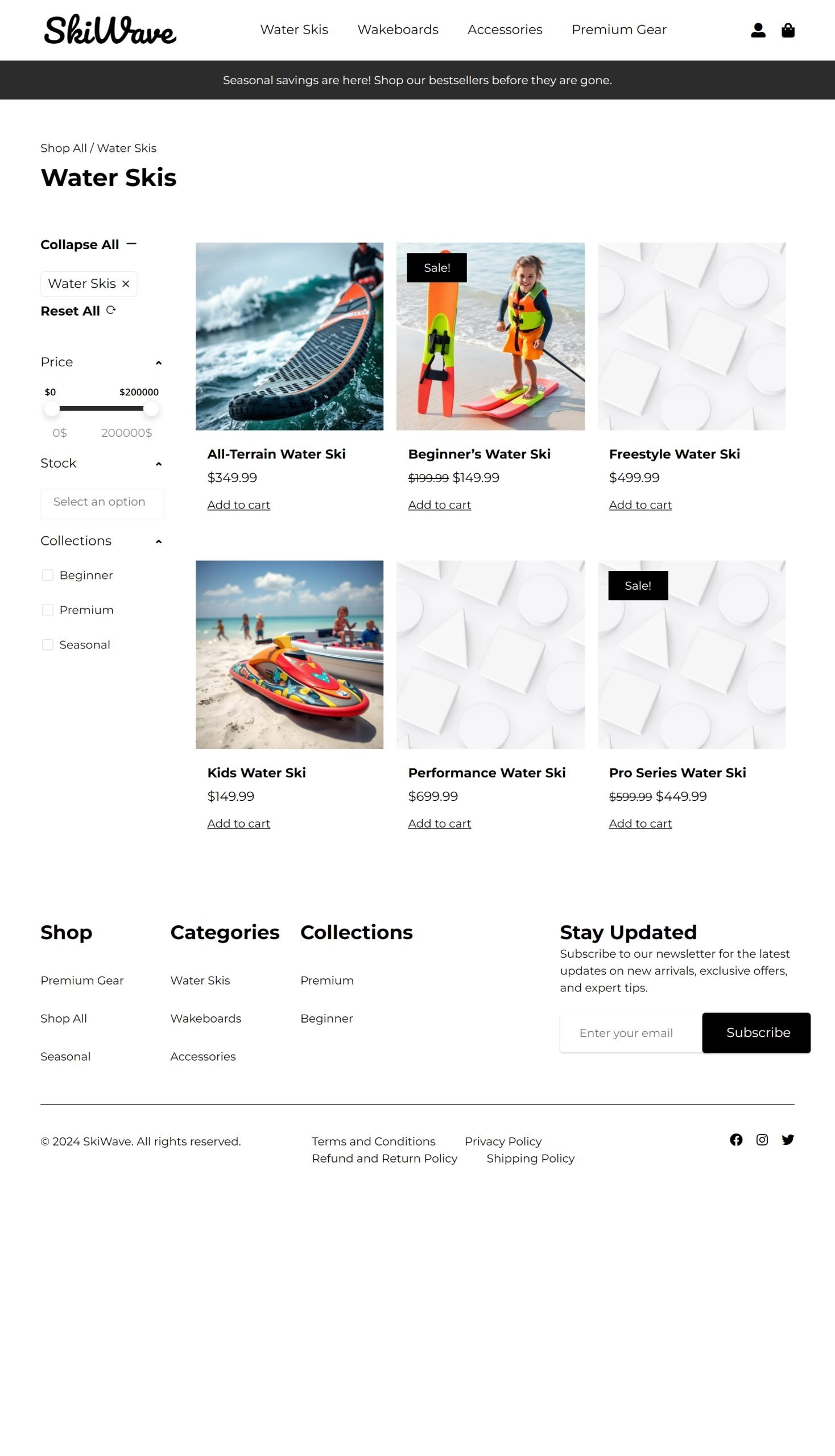 Water Skis