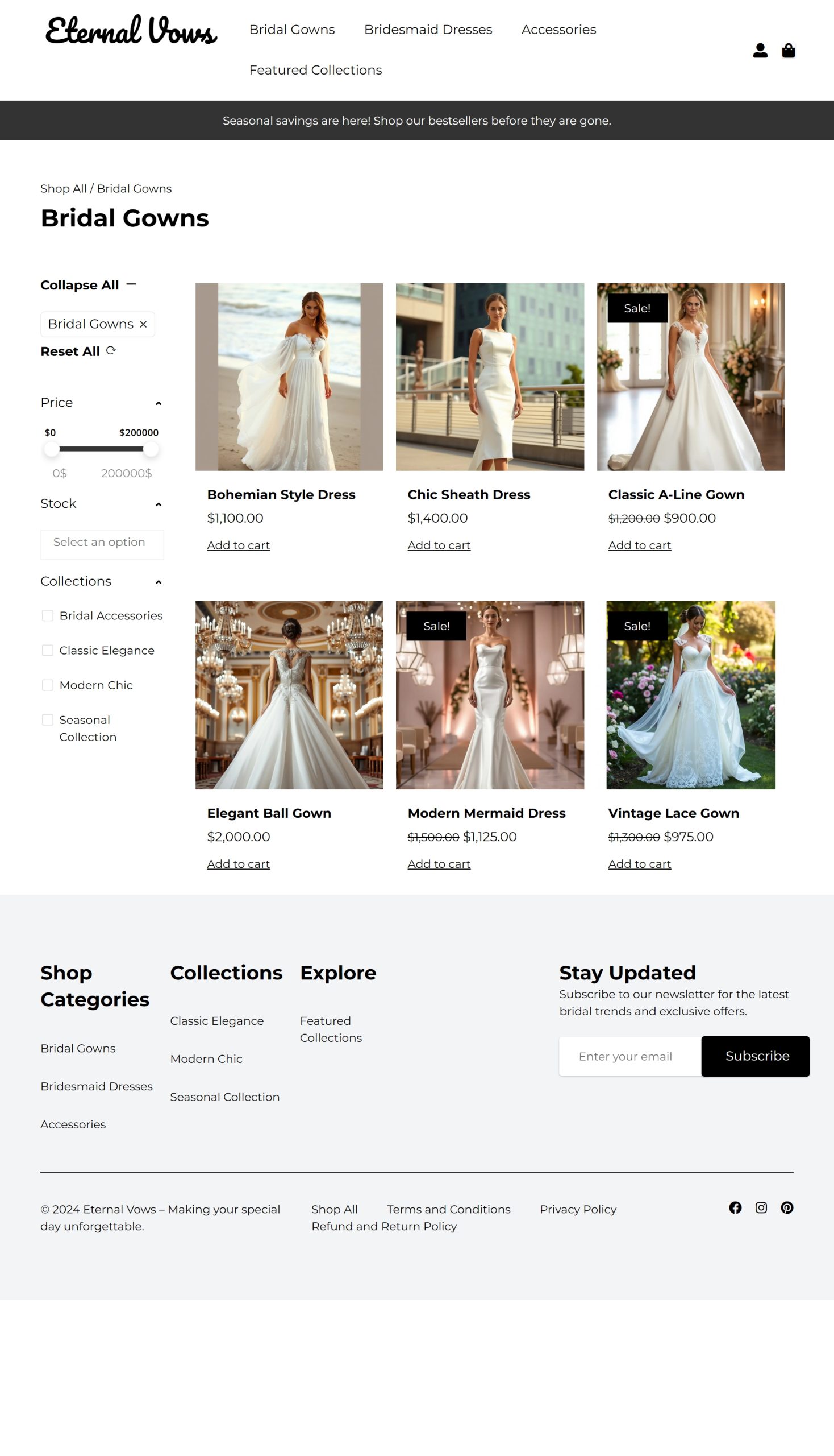 Bridal Gowns