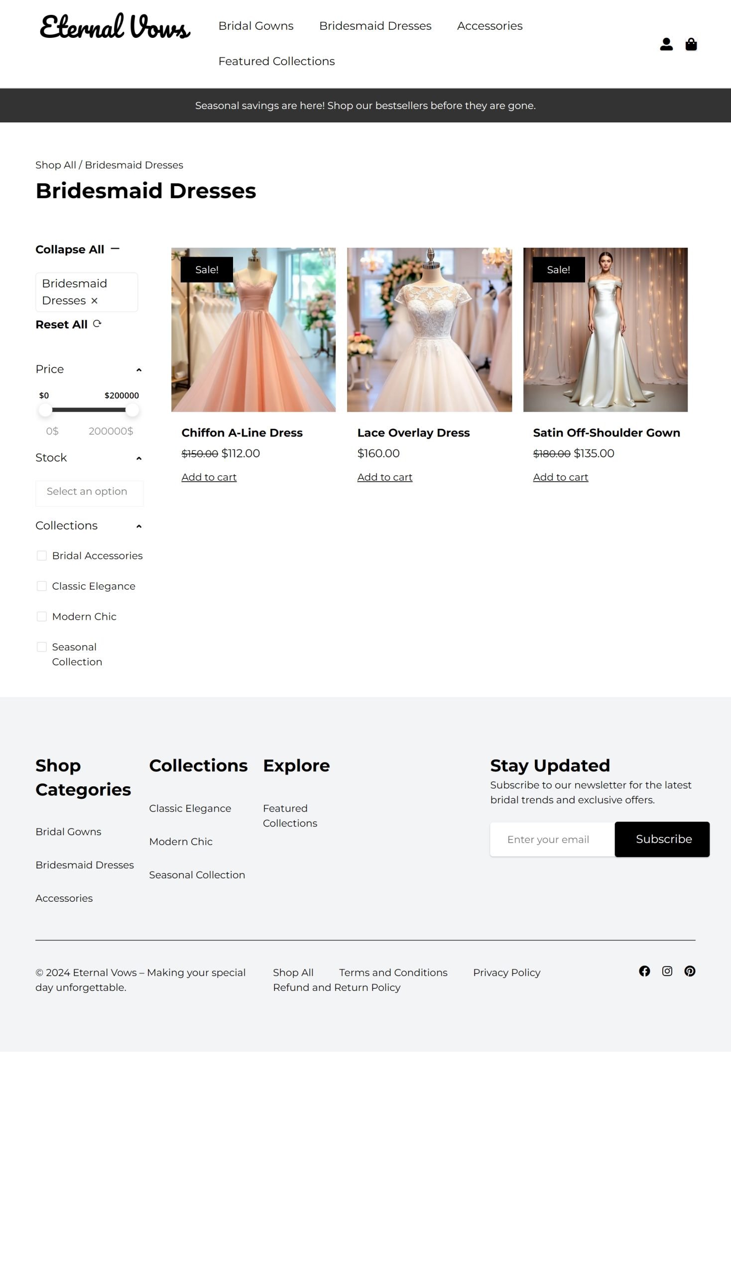 Bridesmaid Dresses