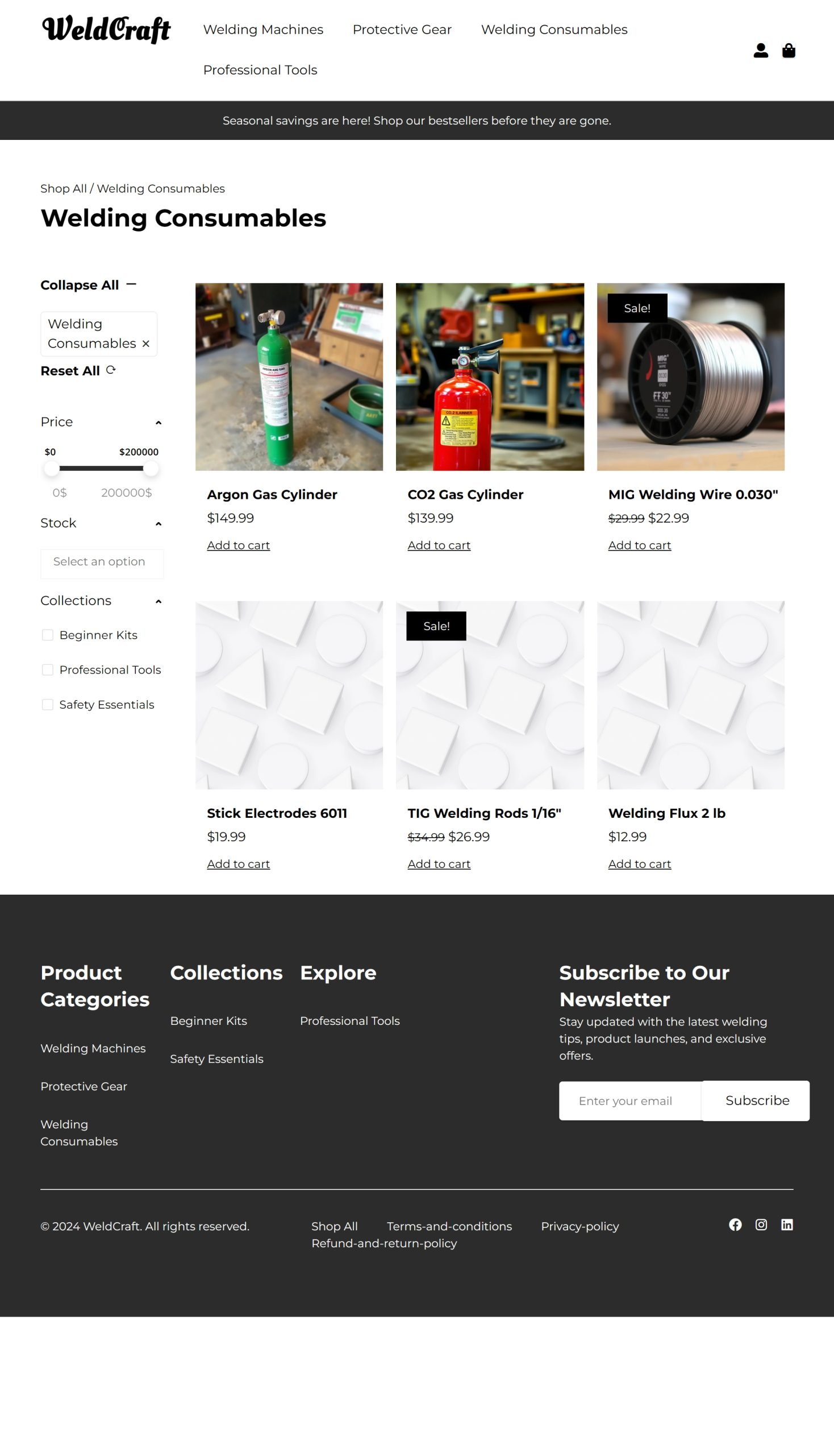 Welding Consumables