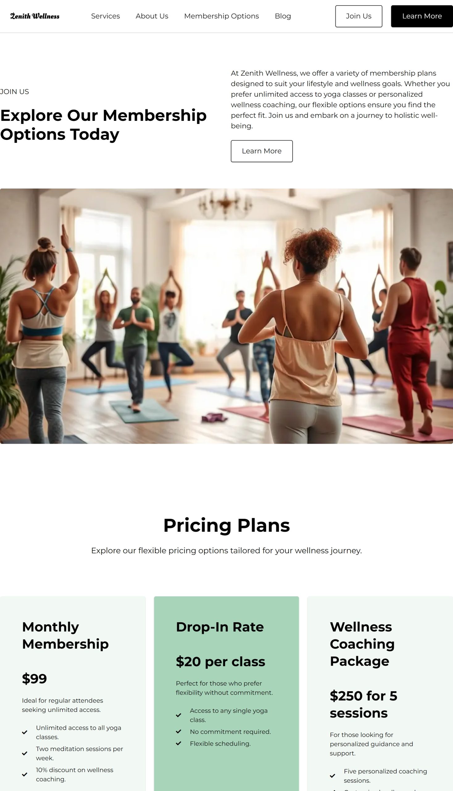 Membership Options