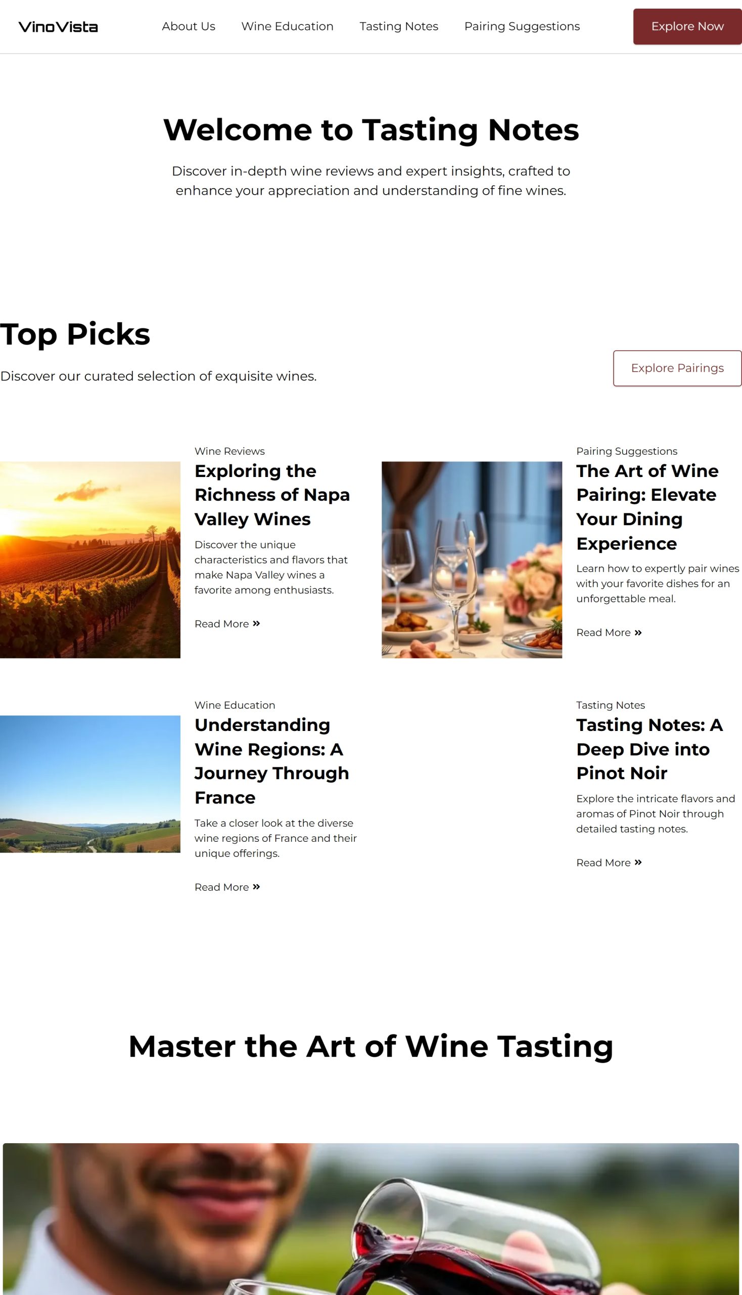 Tasting Notes
