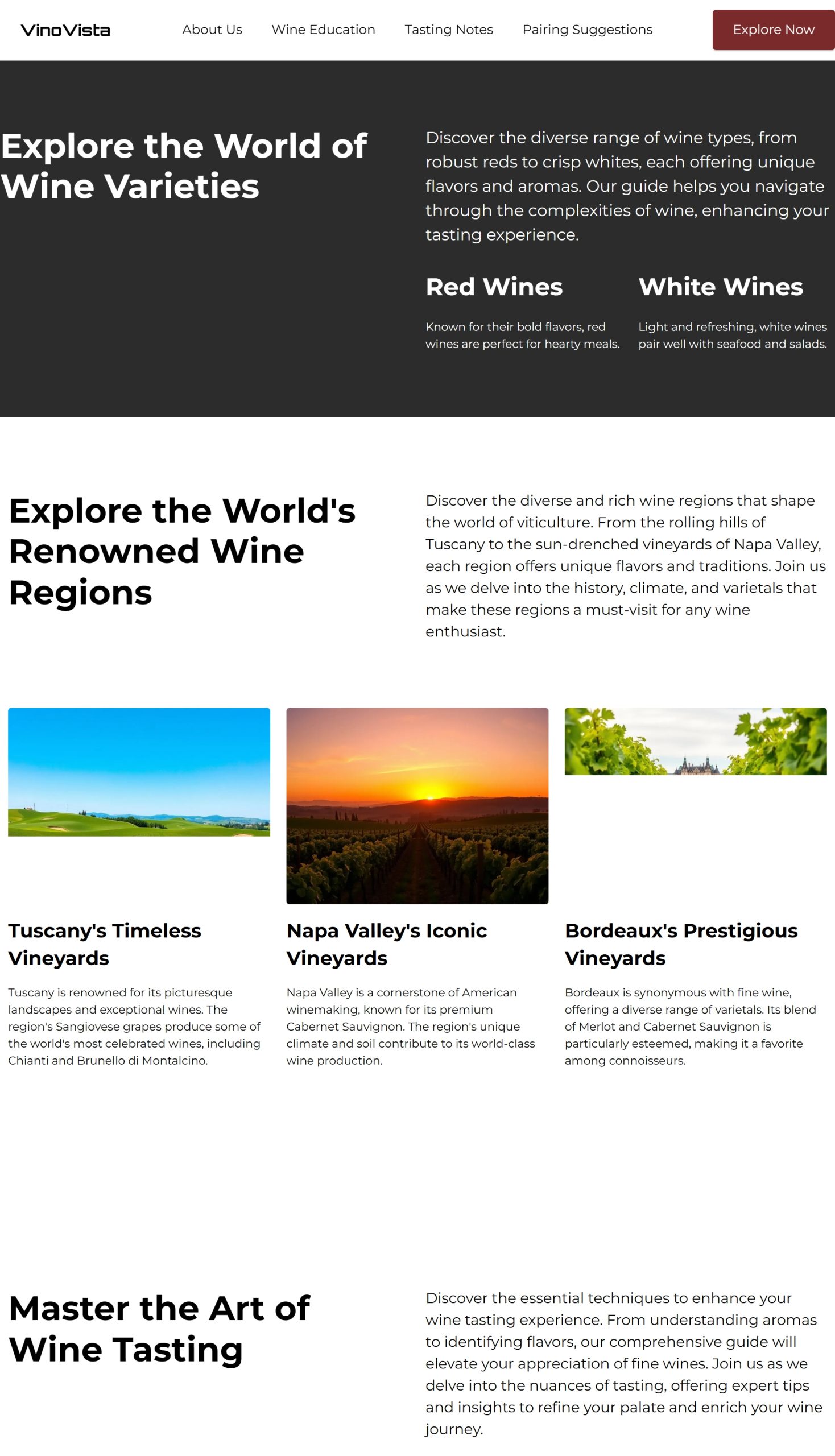 Wine Education