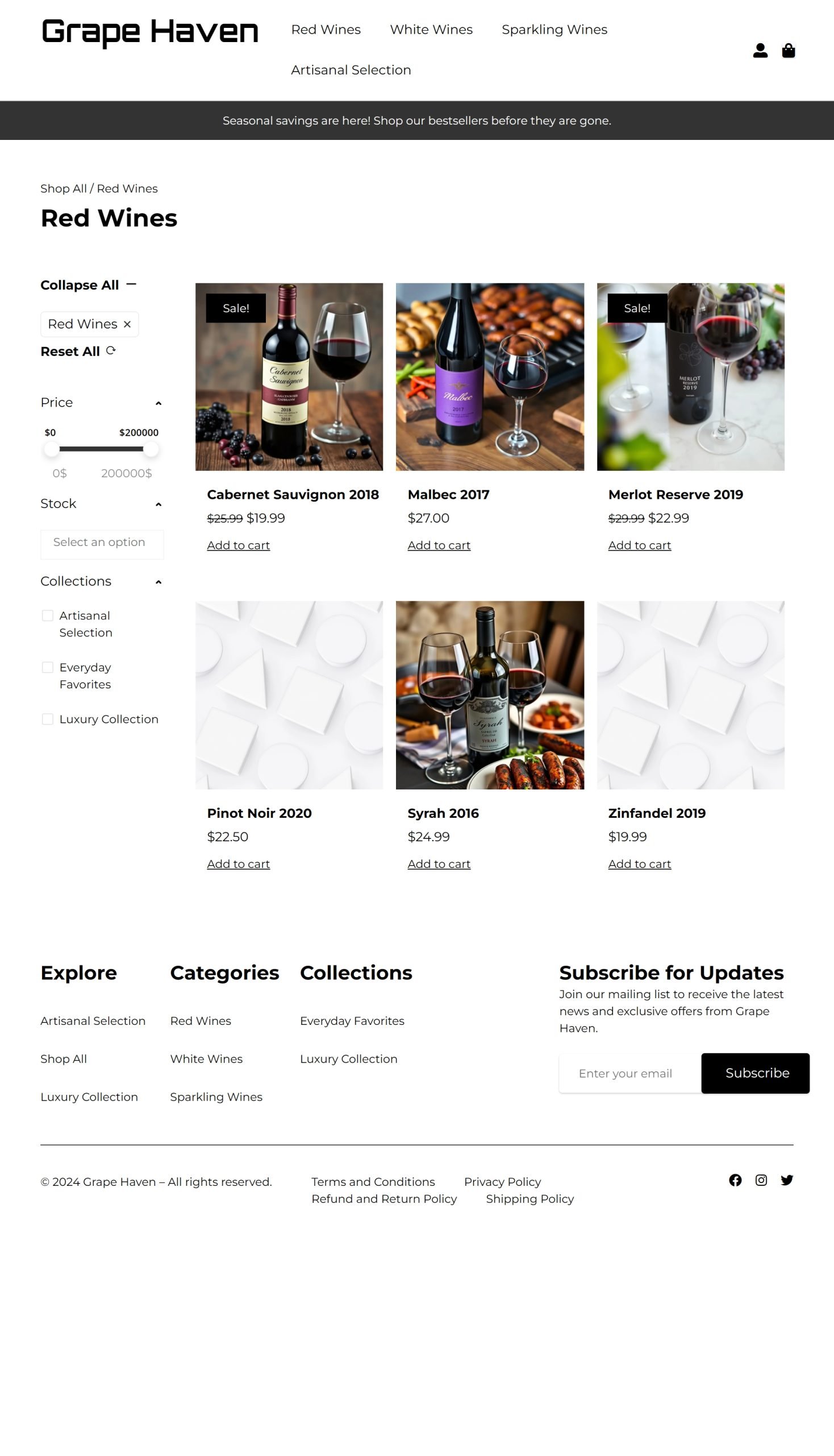 Red Wines