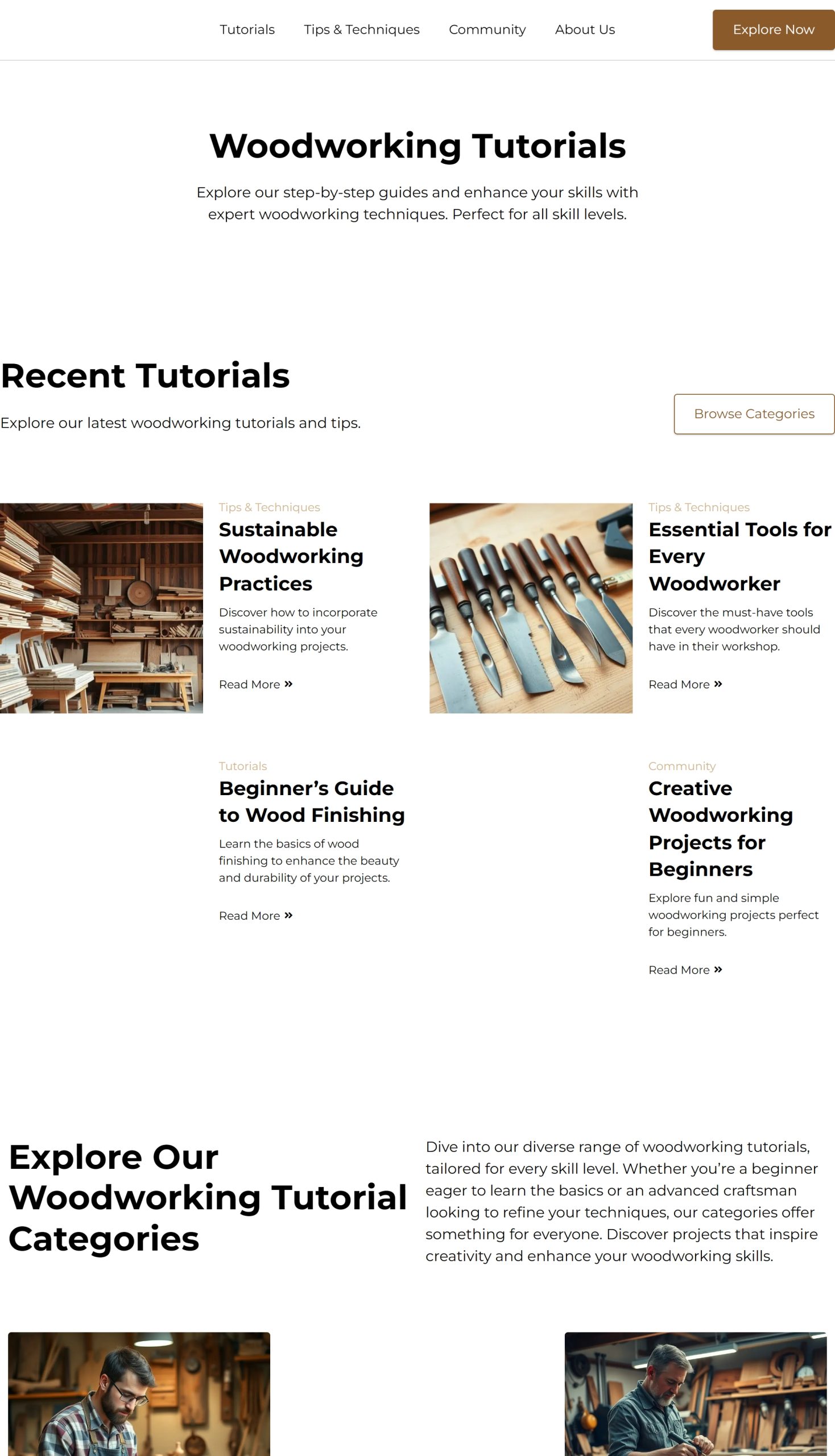 Tutorials