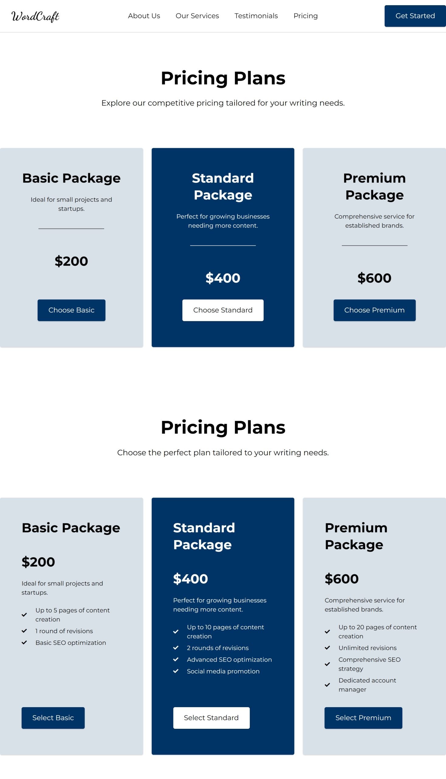 Pricing