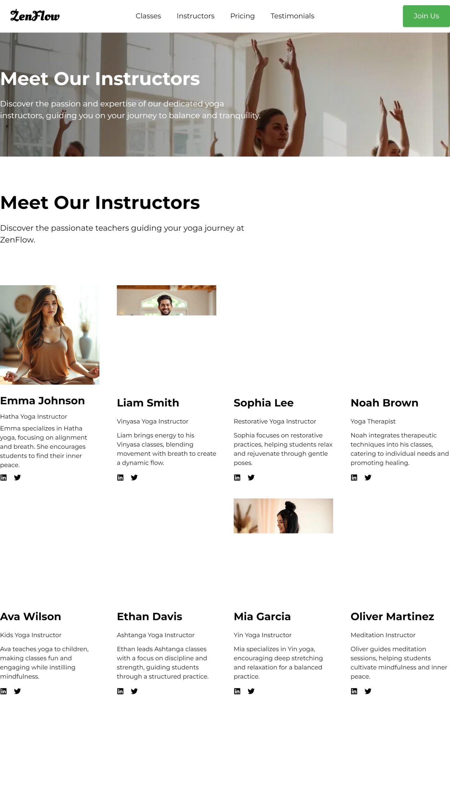 Instructors