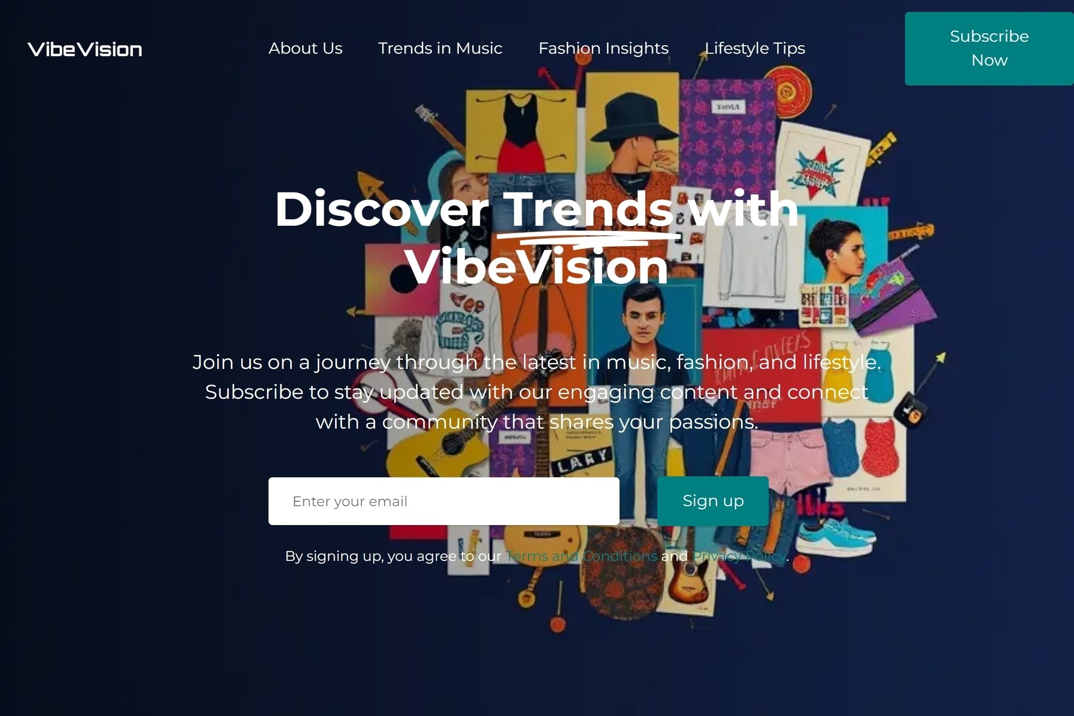YouTube page website template