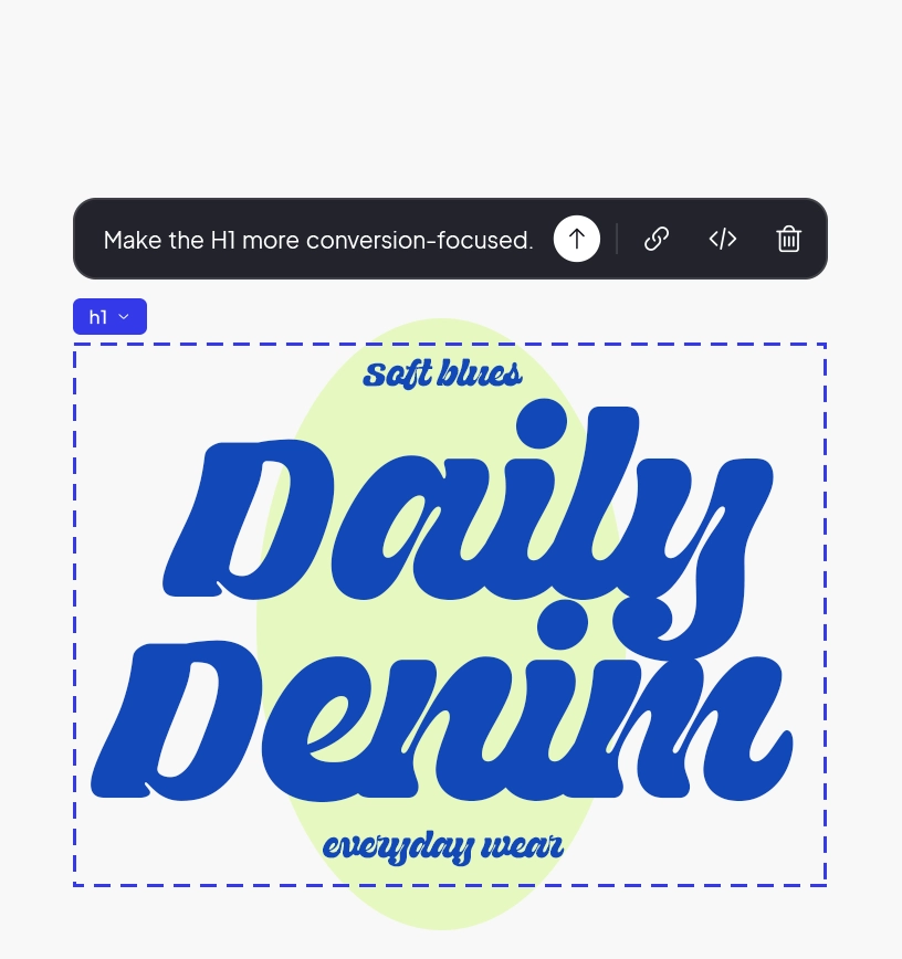 AI-powered design and customization.