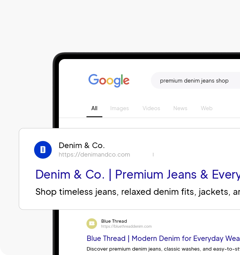 SEO-ready foundations.