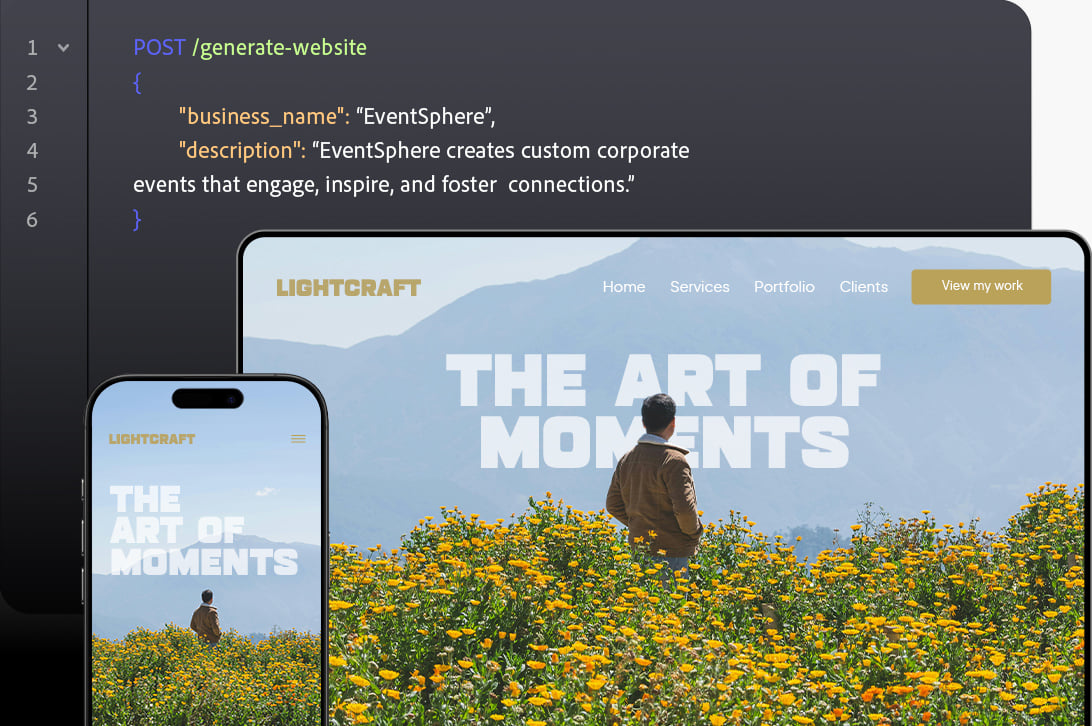 10Web Features | Agentic Website Builder