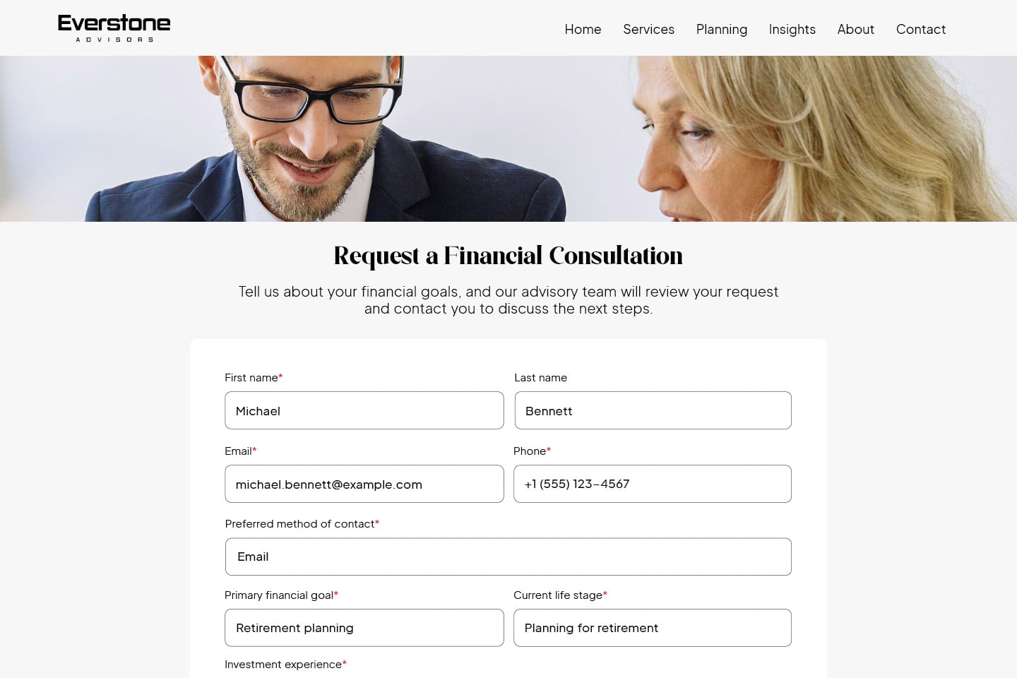 Let clients book consultations
