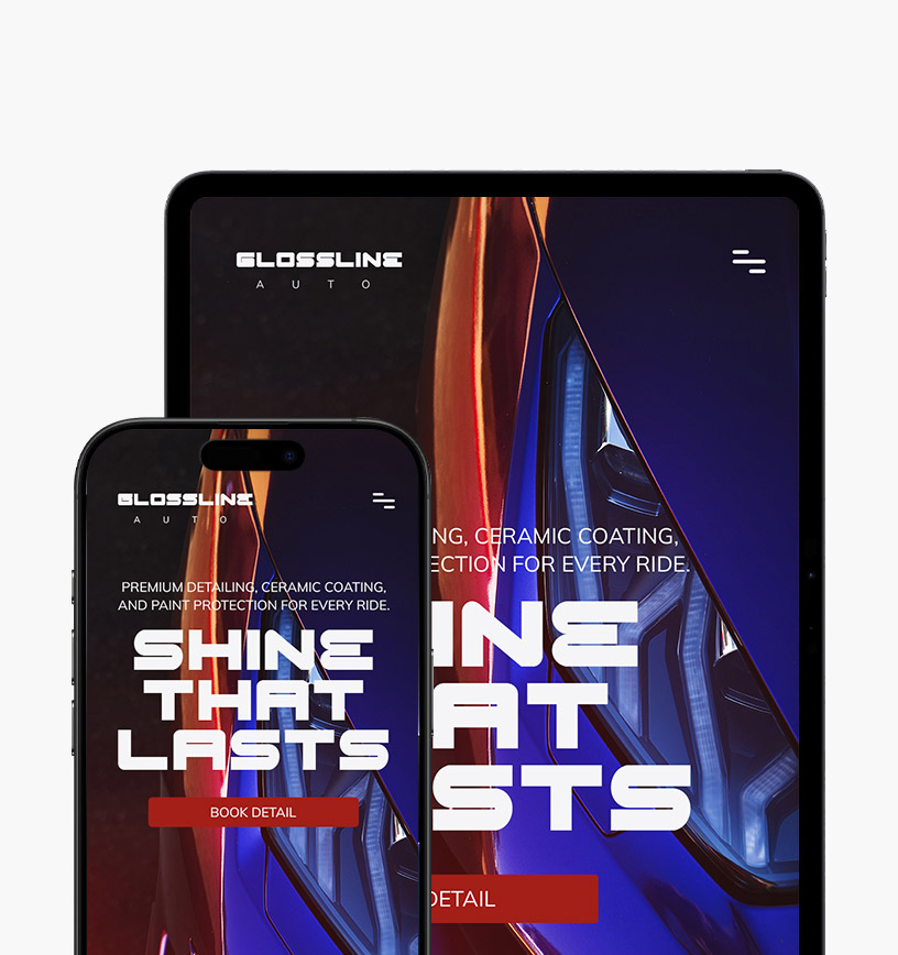 Professional design on any device.