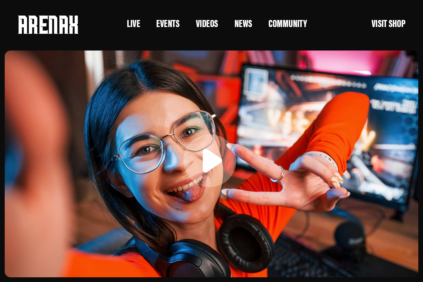 Put your content front and center