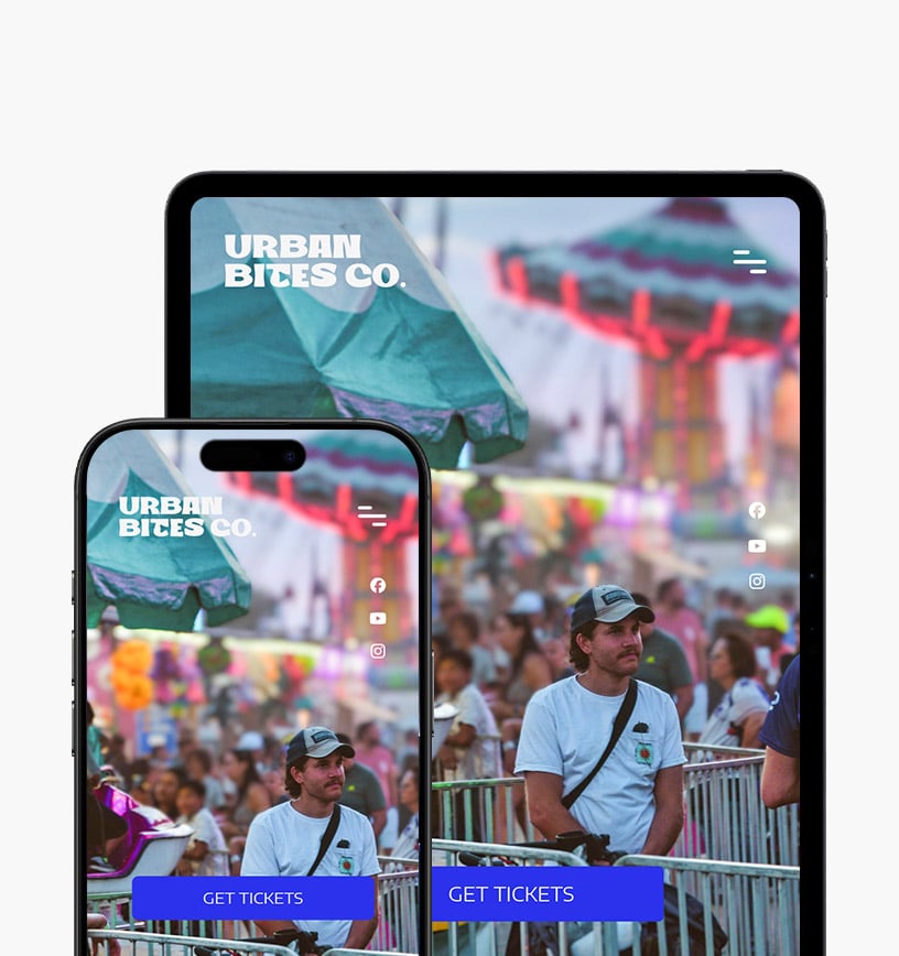 Deliver fast, mobile-friendly event websites. 